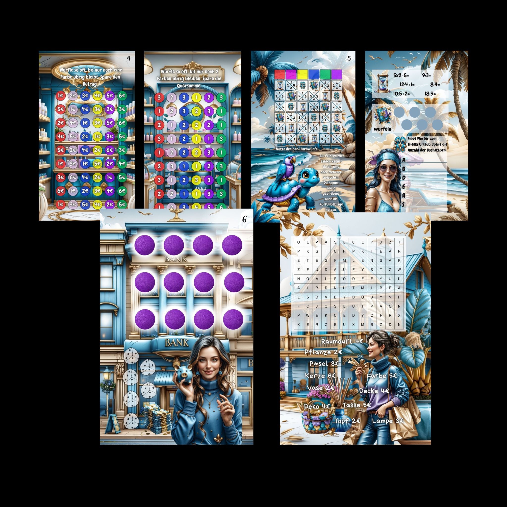 Sparplan individuell foliert