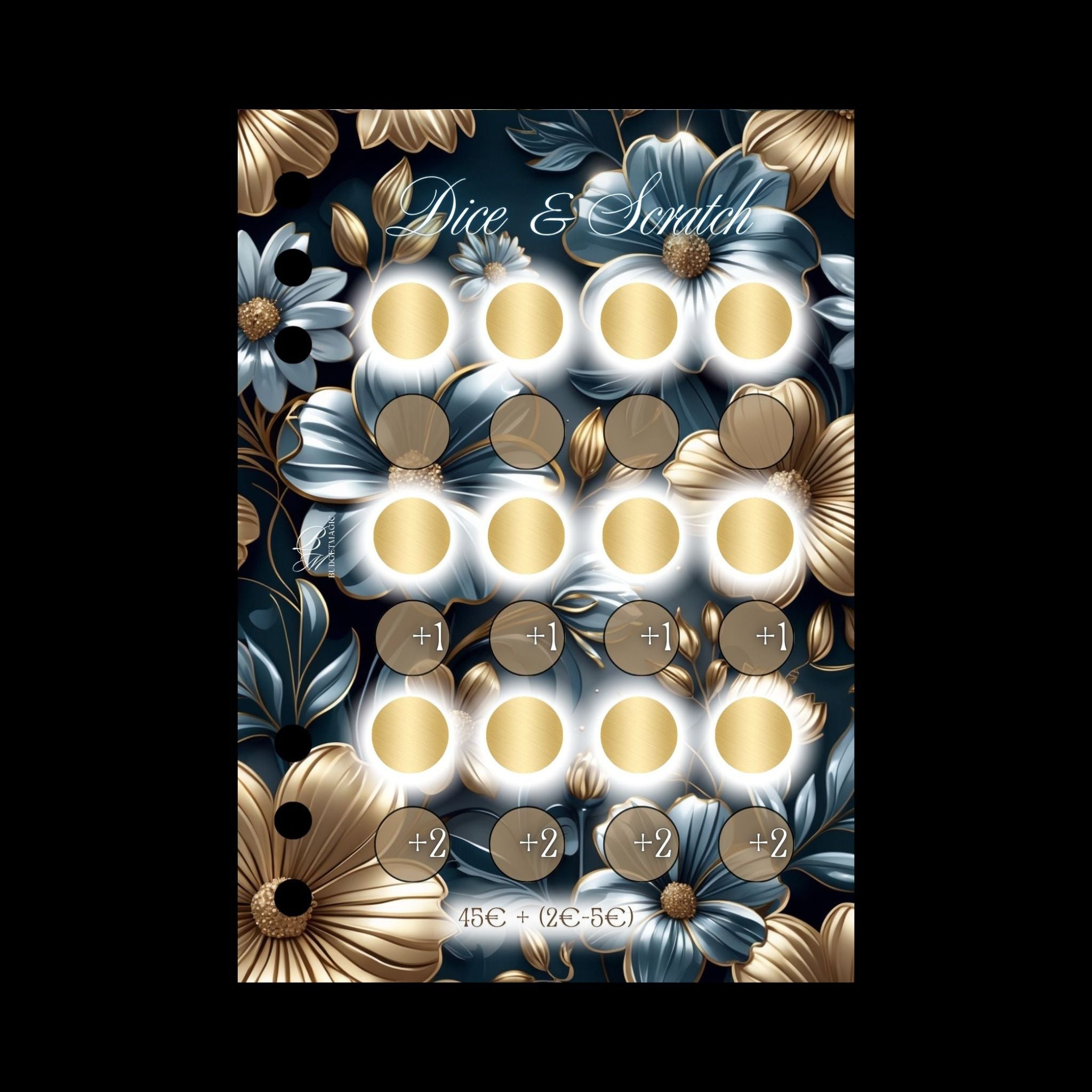 A7 Dice and Scratch foliert