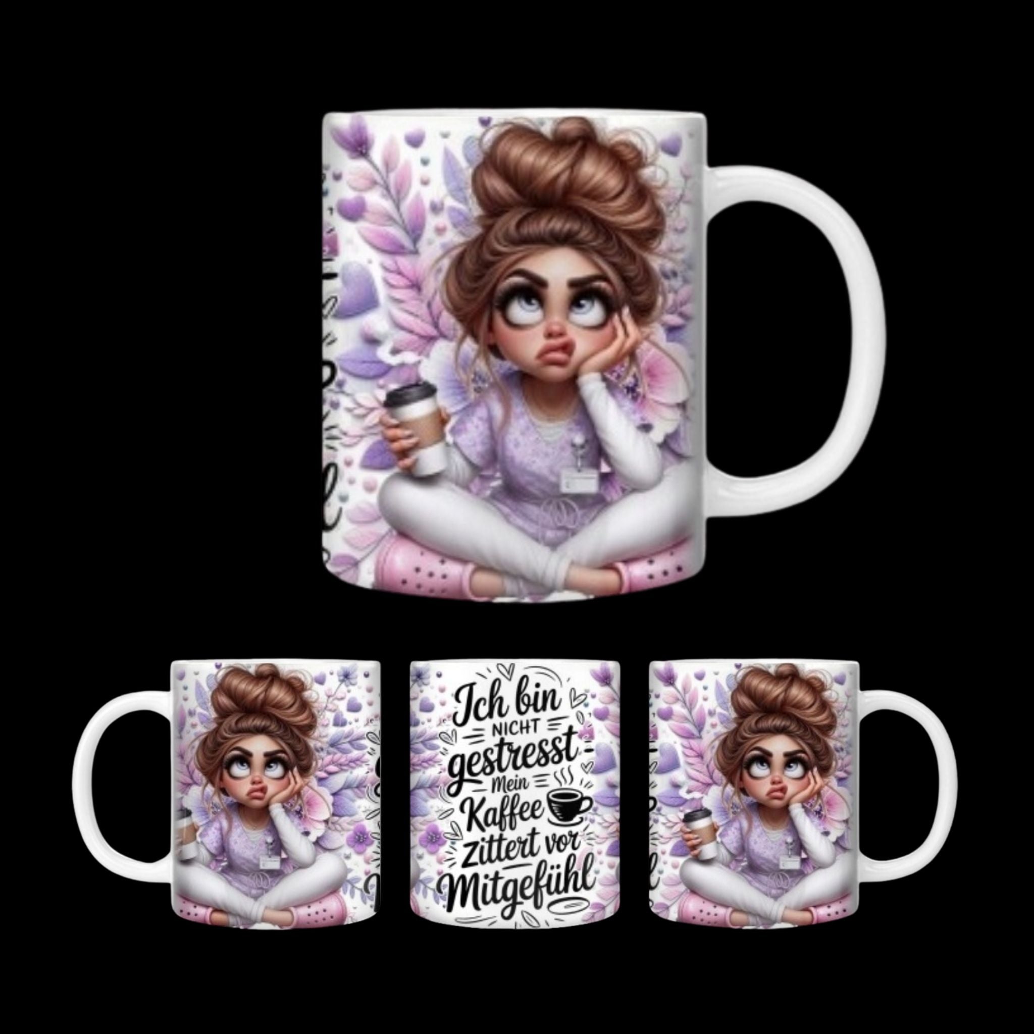 Tasse Ich bin nicht gestresst