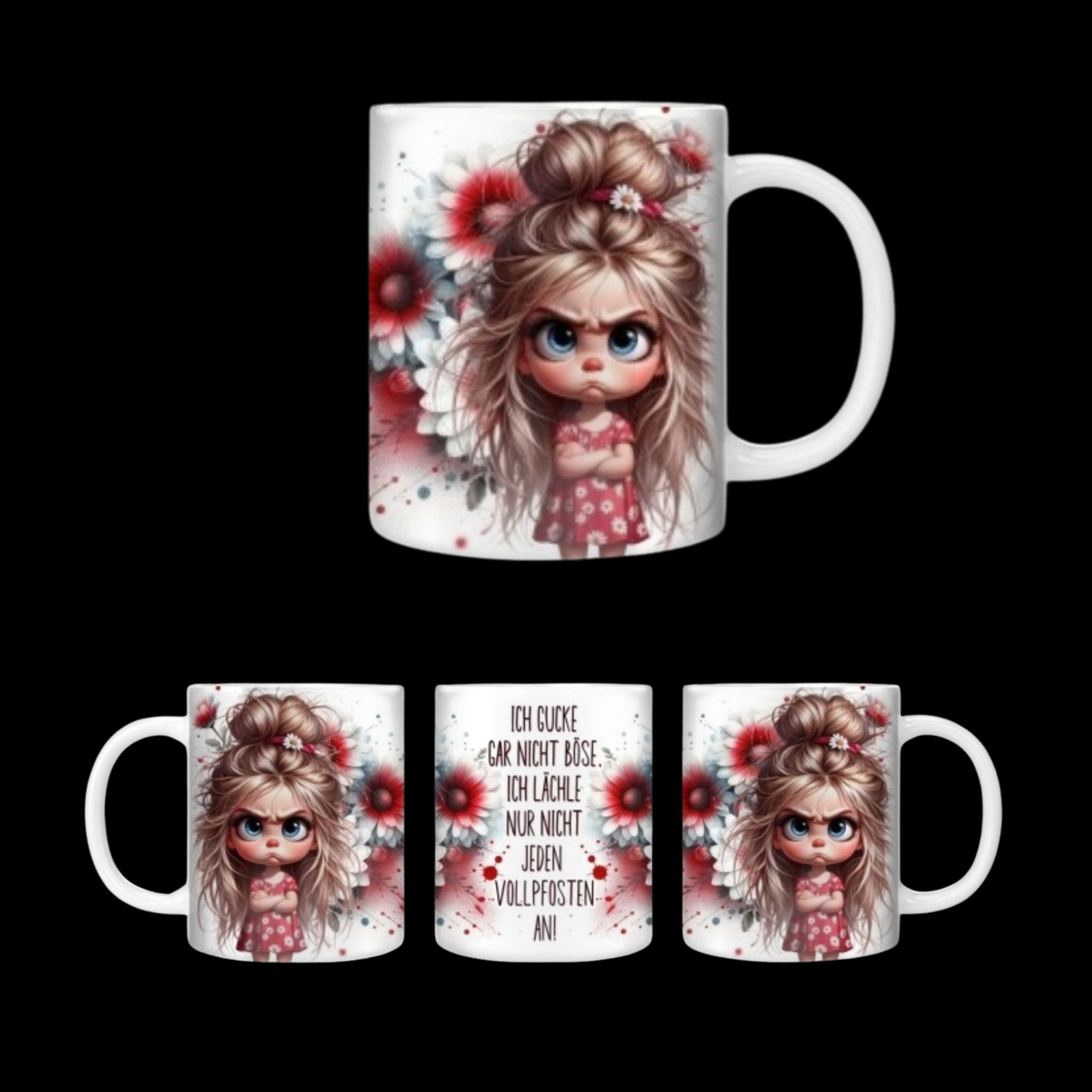 Tasse Mädchen-Vollpfosten