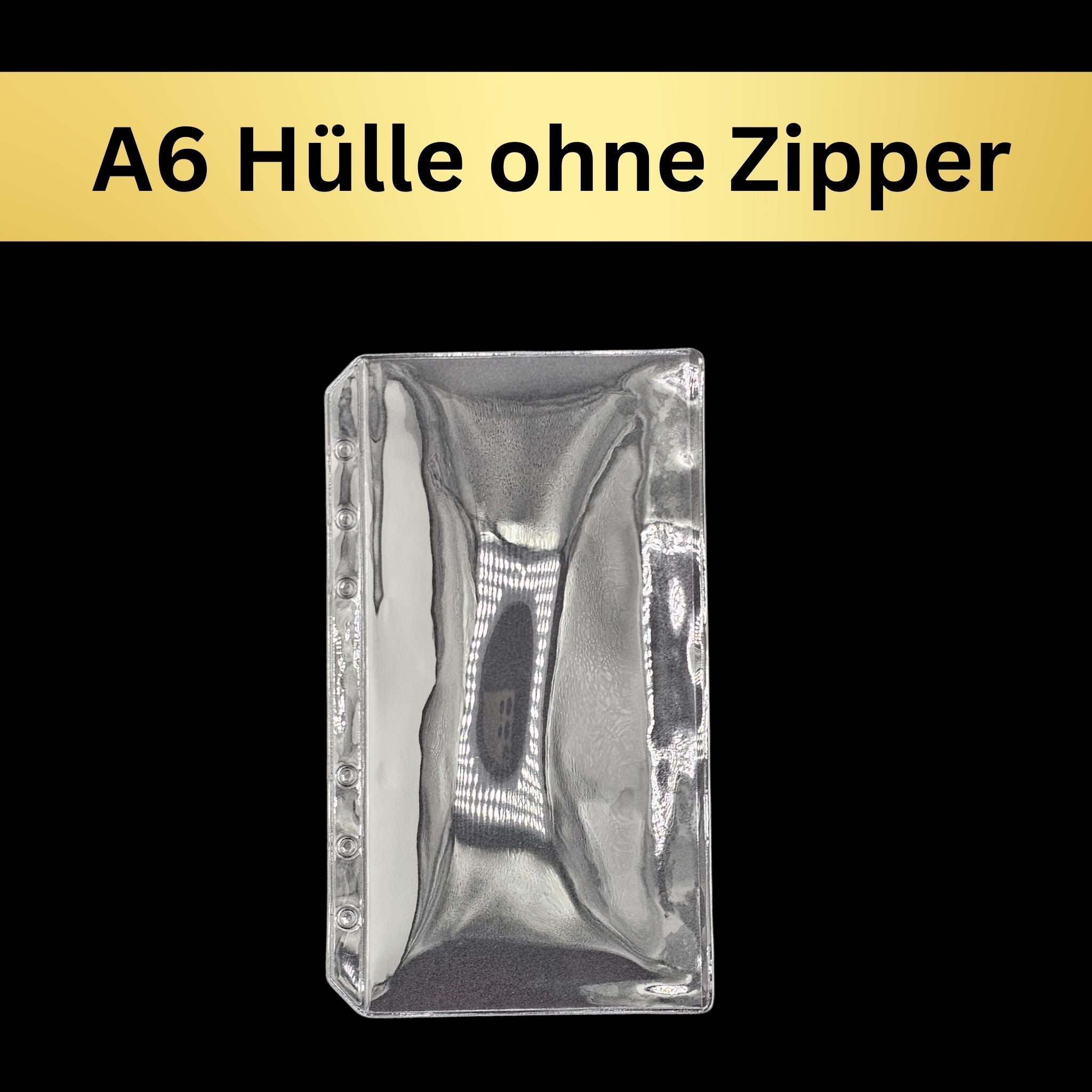 A6 Hüllen ohne Zipper (10 Stück)