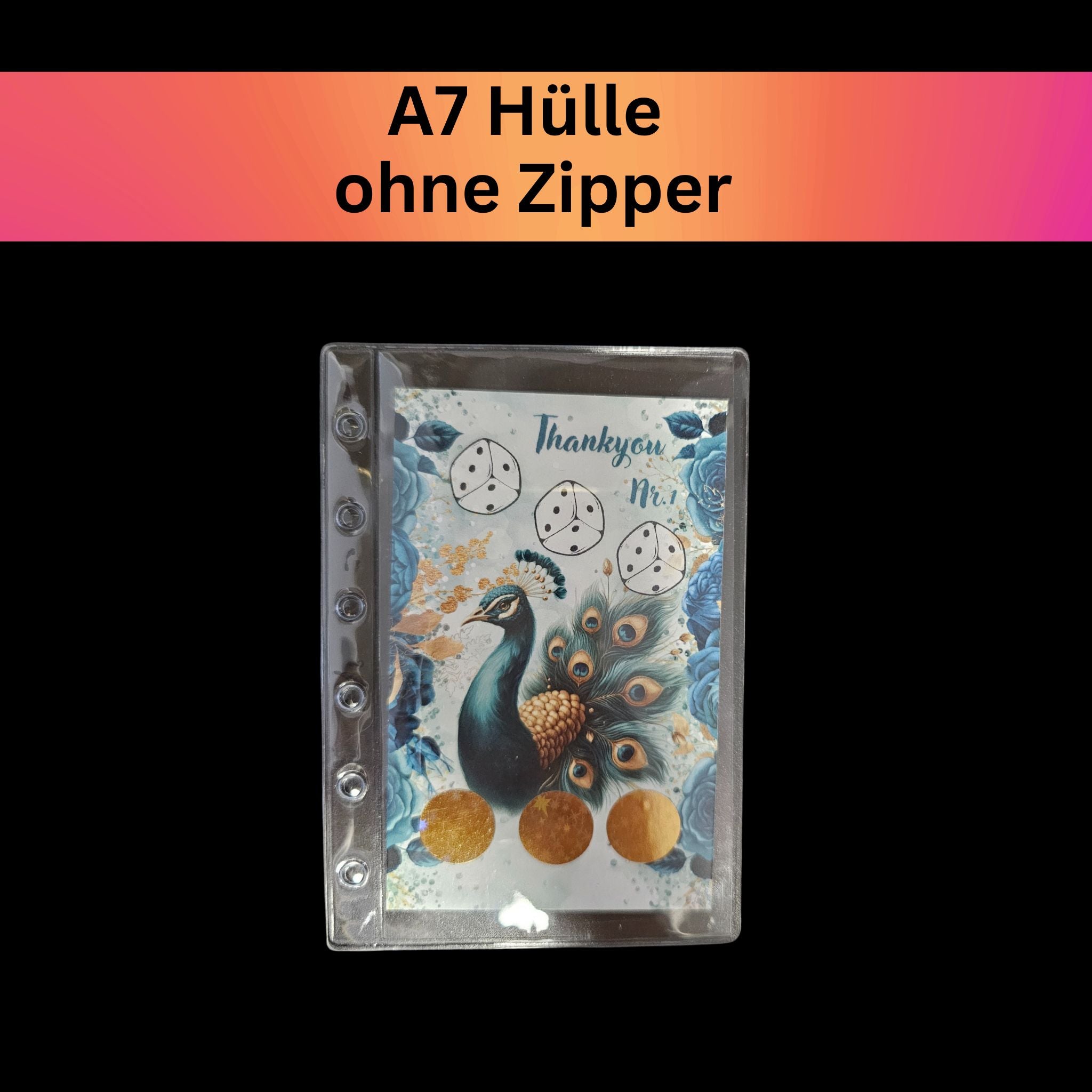 A7 Hüllen ohne Zipper (10 Stück)