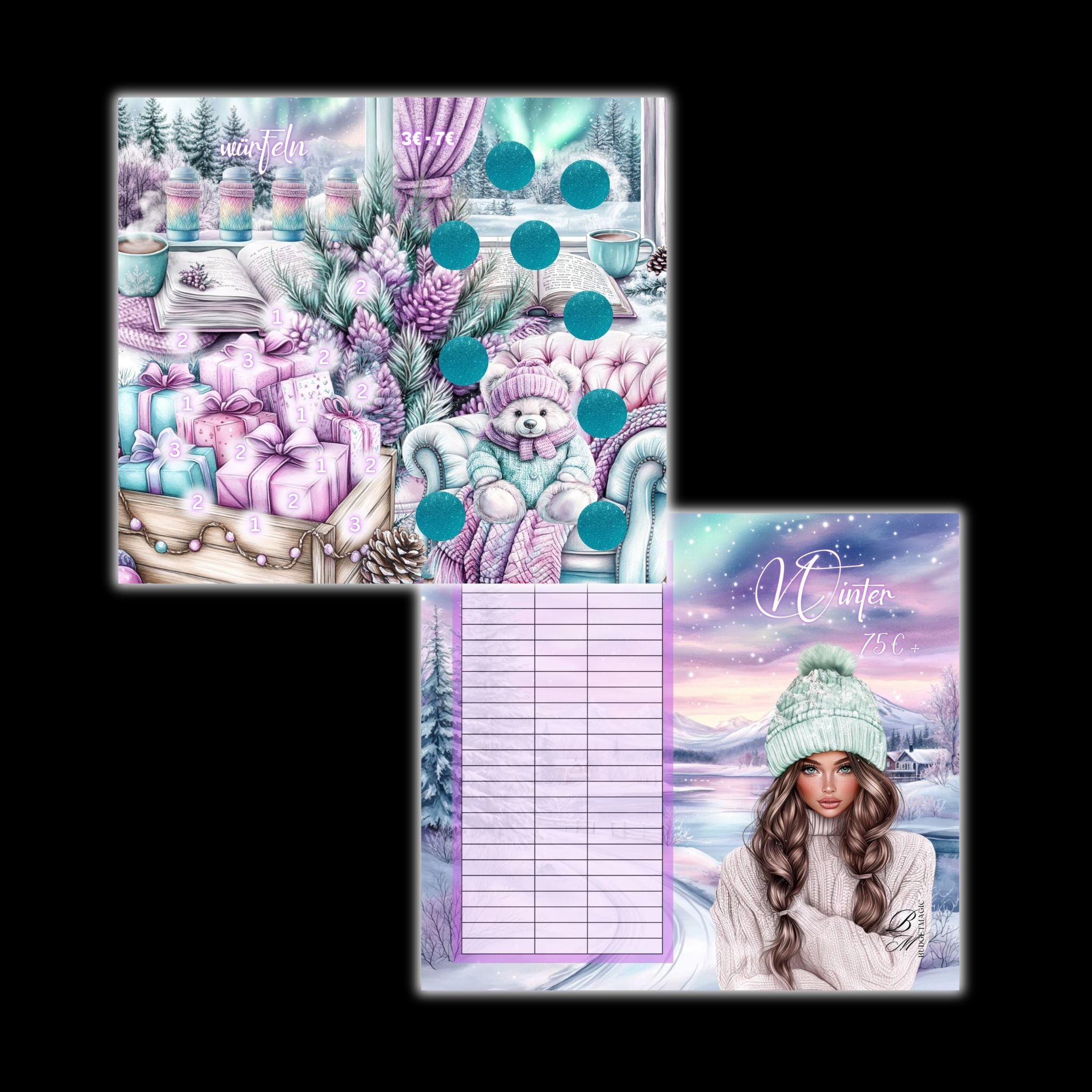 Klappkarte Winter