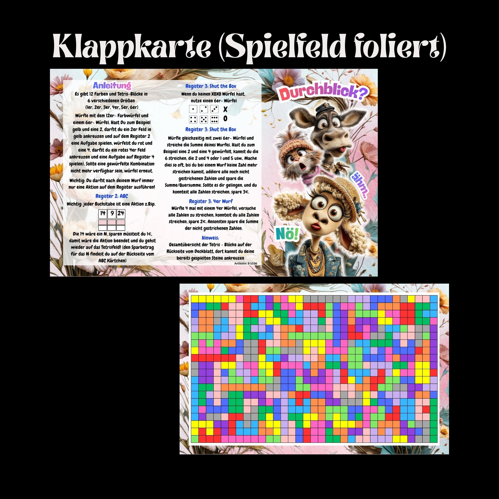 Sparregister Durchblick? Ähm nö