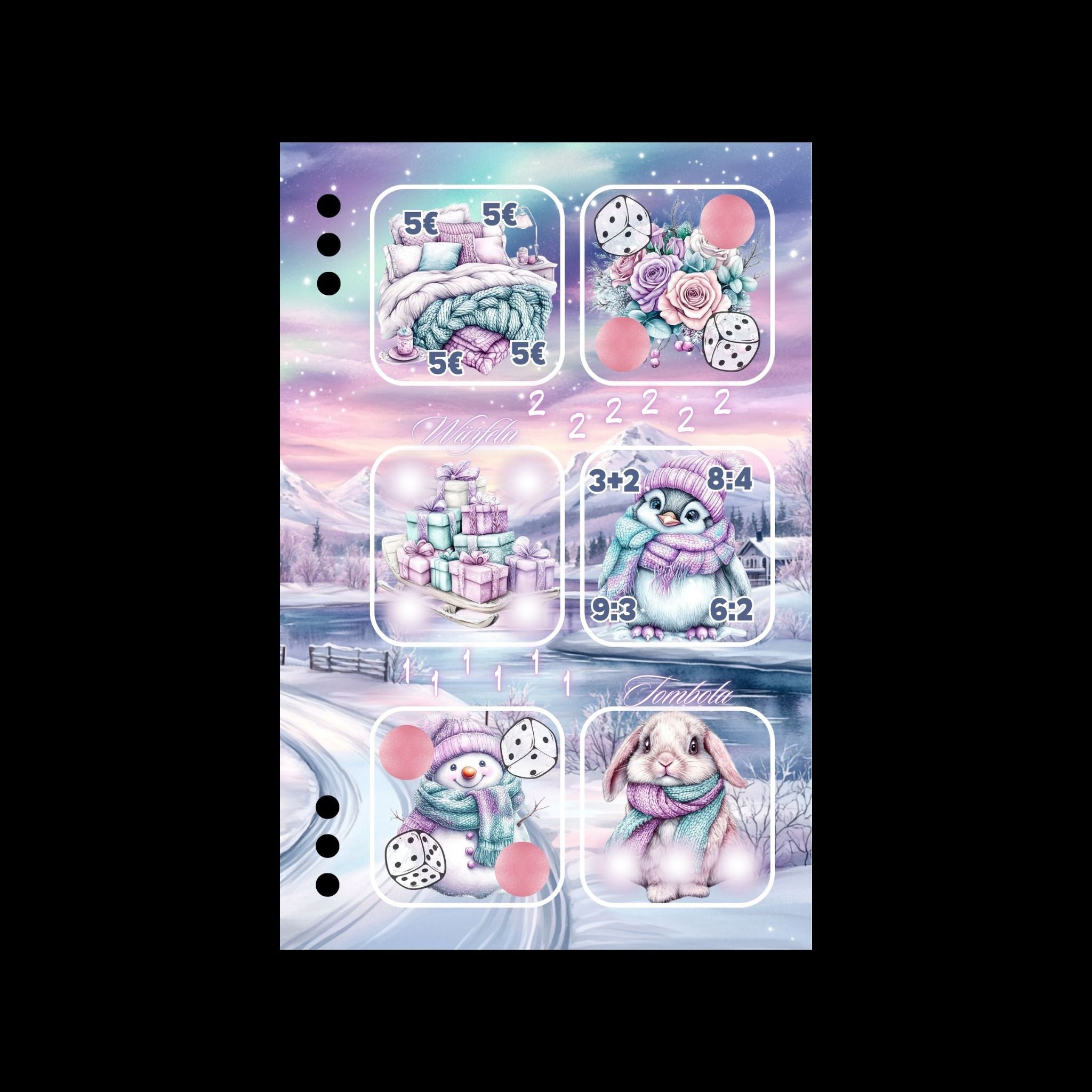 Minijahreschallenge Winter folierte Challenge