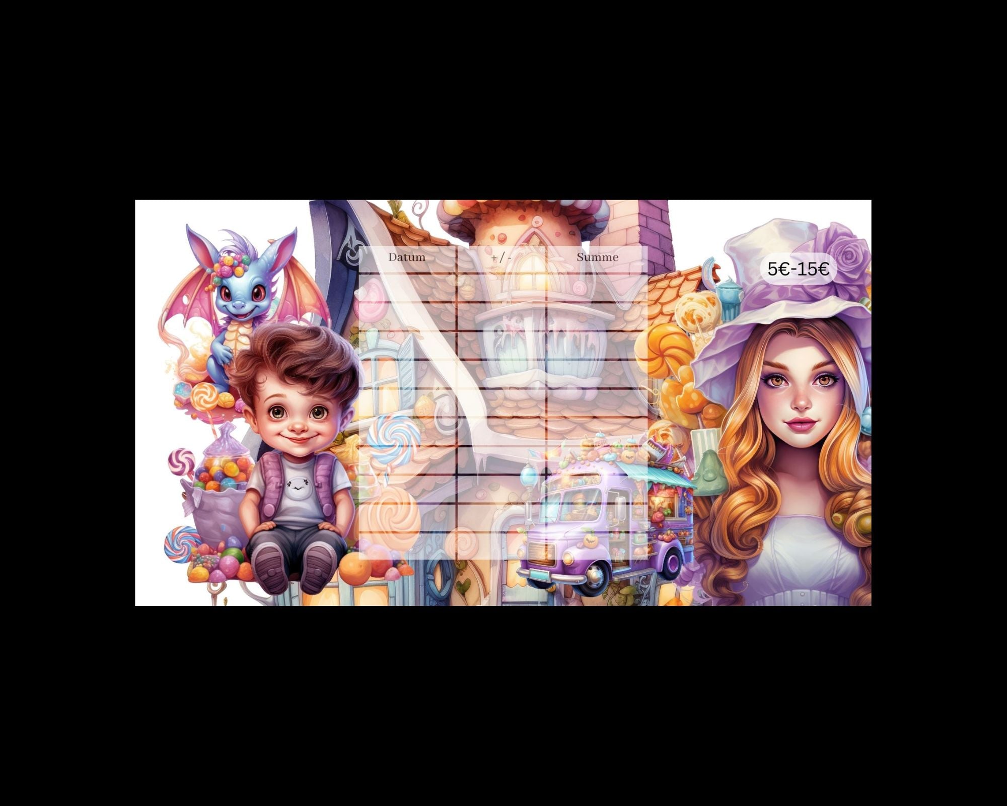 Rubbelchallenge Candy 110 Euro