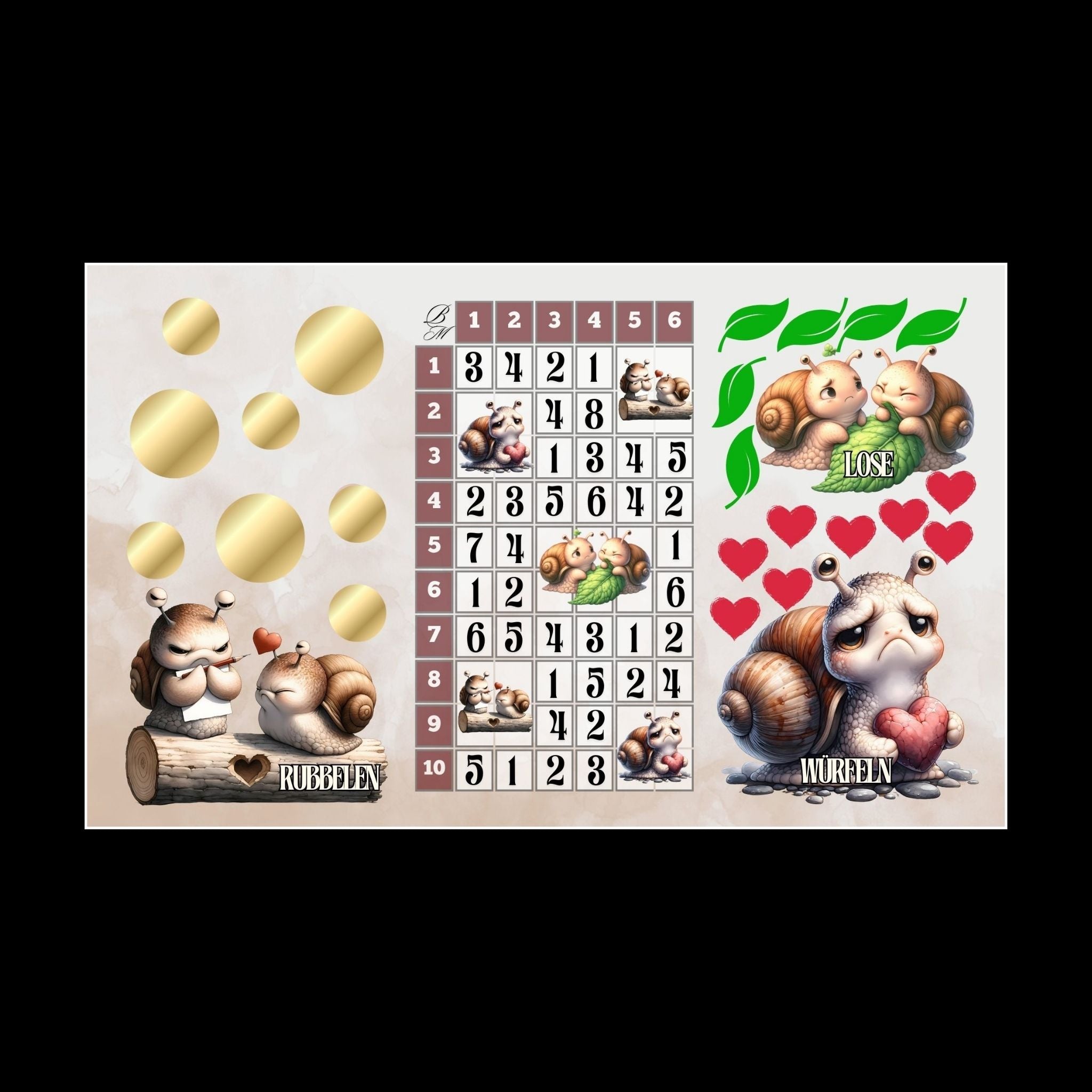 Klappkarte Strafe muss sein