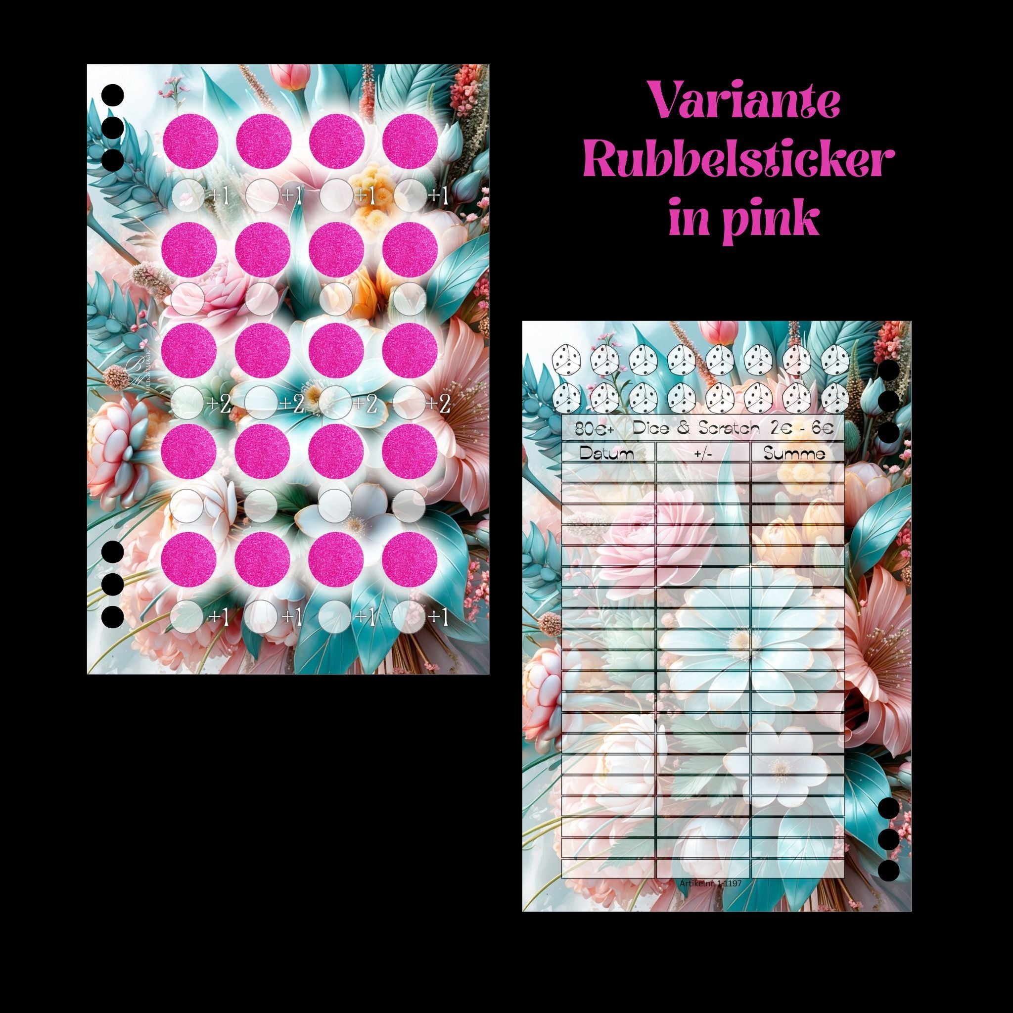 Dice and Scratch A6 folierte Challenge