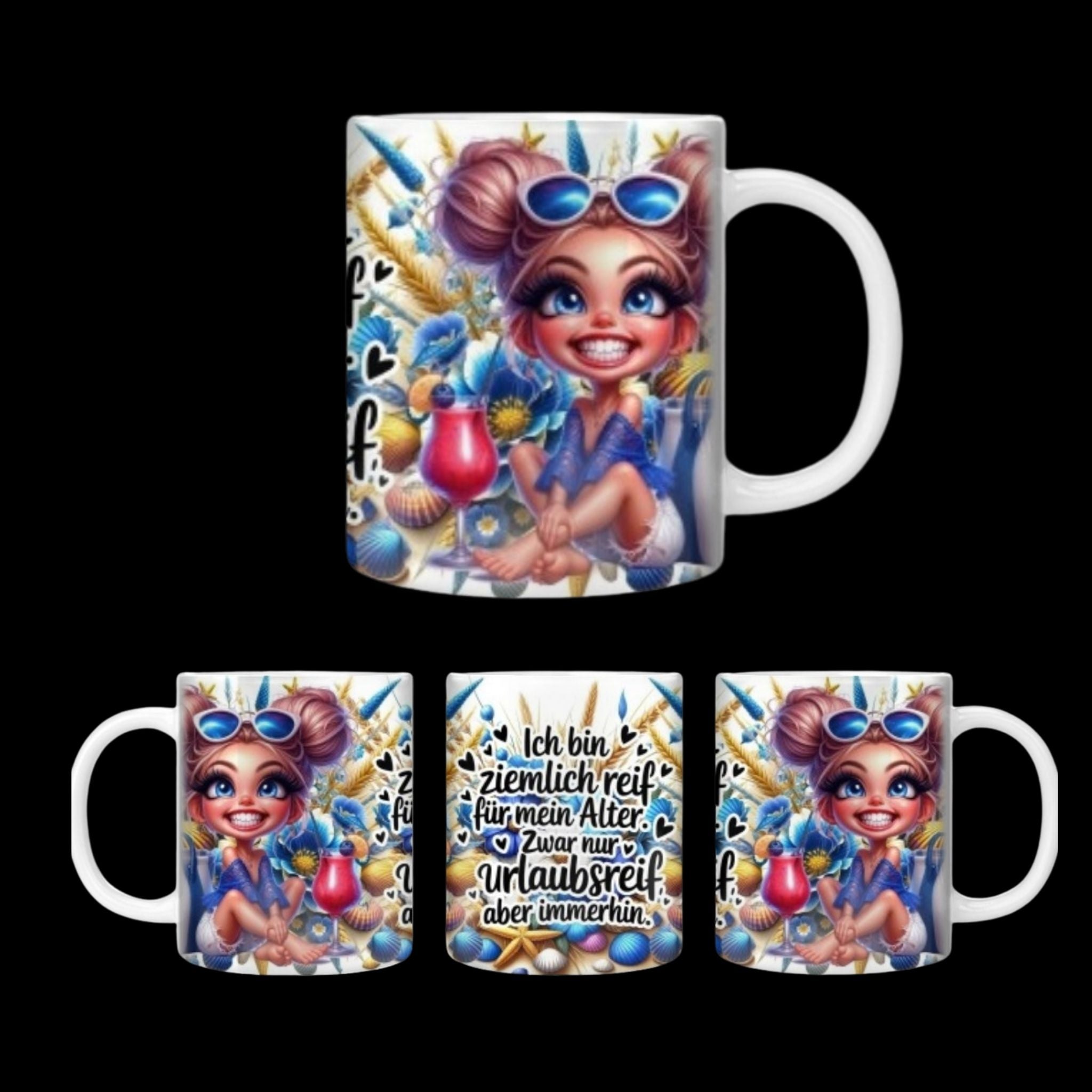 Tasse Urlaubsreif