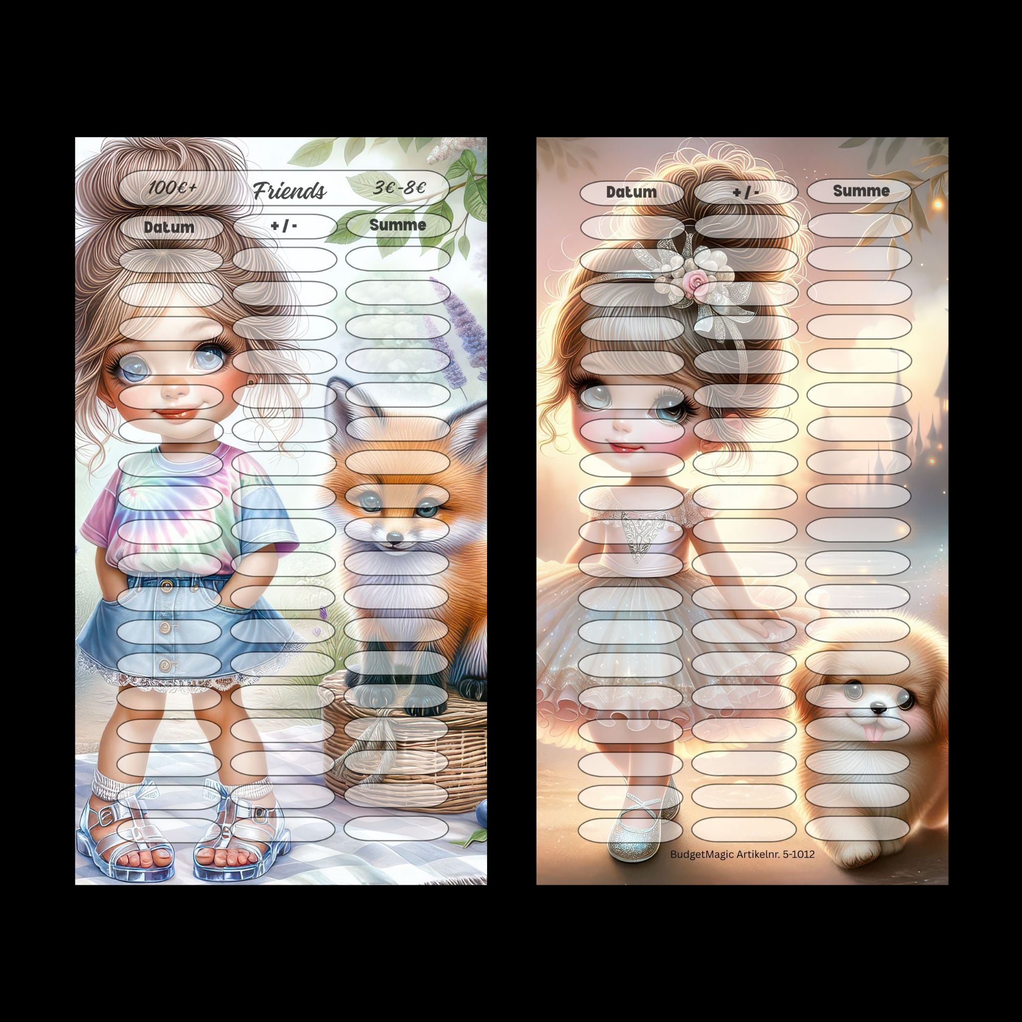 Friends folierte Sparchallenge