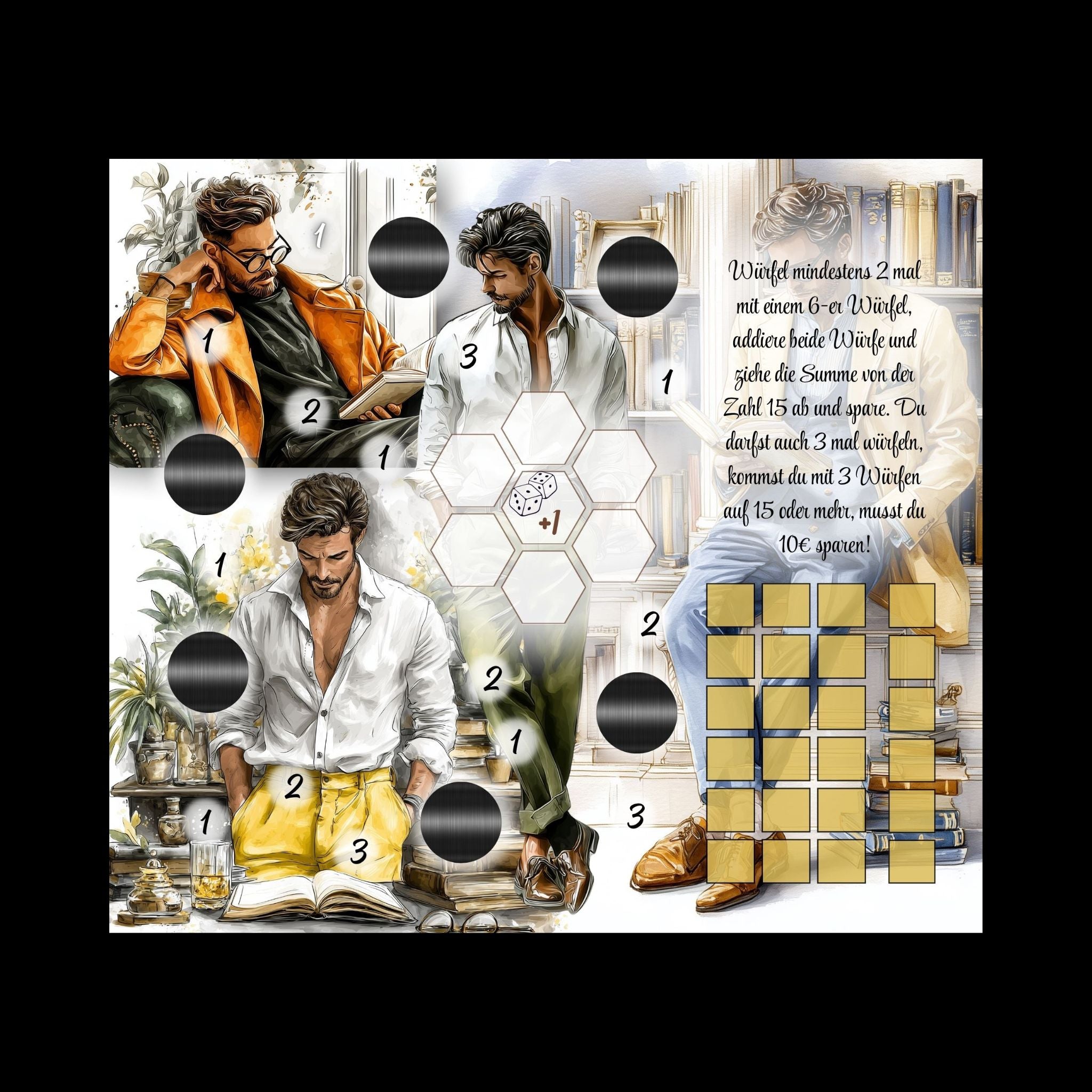 Klappkarte Read it like a Boss