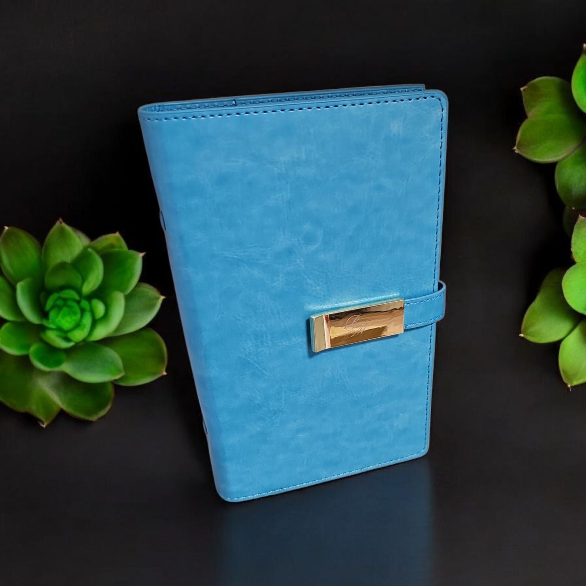 A6 Binder schmal A6 (2cm Ringe) glatte Struktur