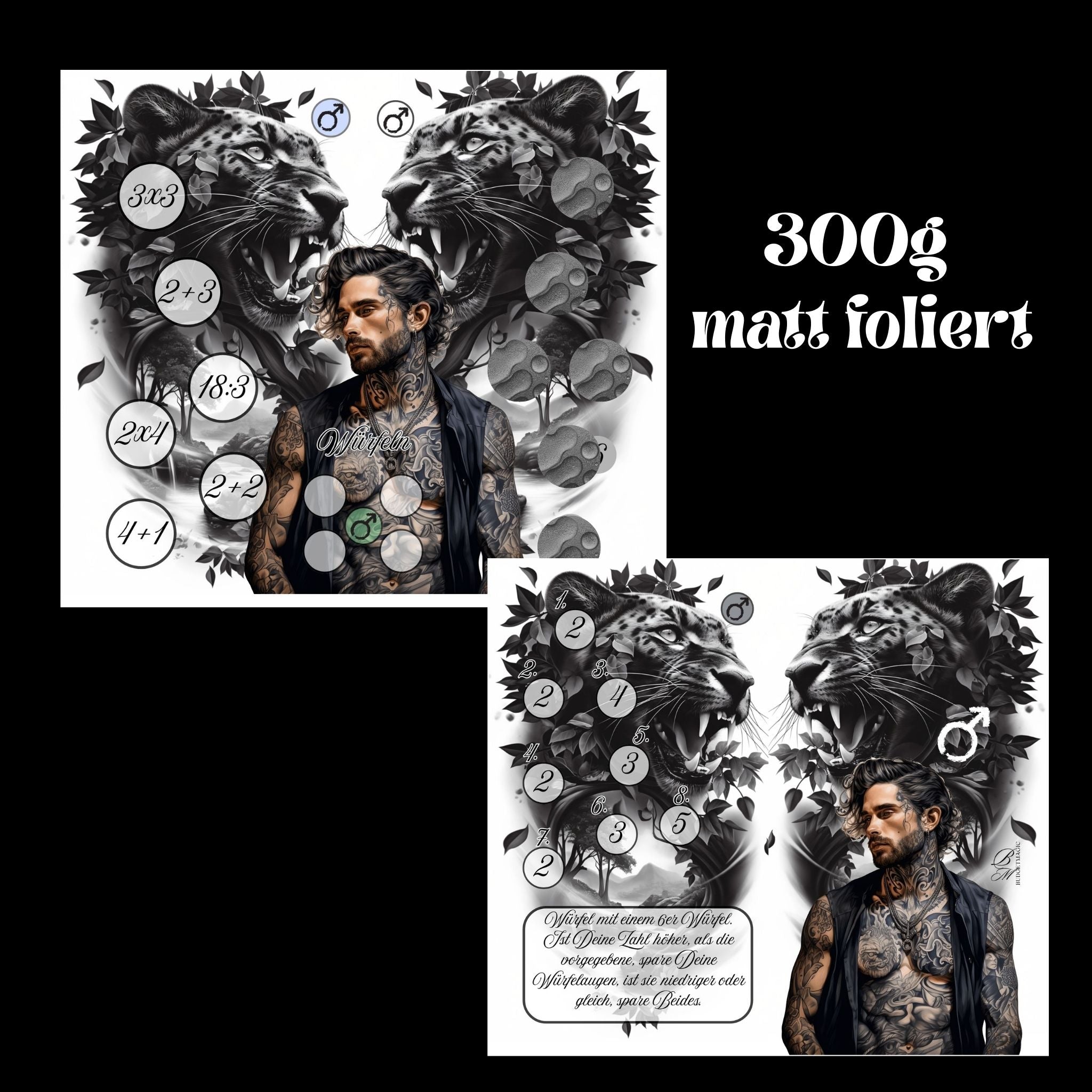 45 Schritte zum Tattoo / komplett foliert