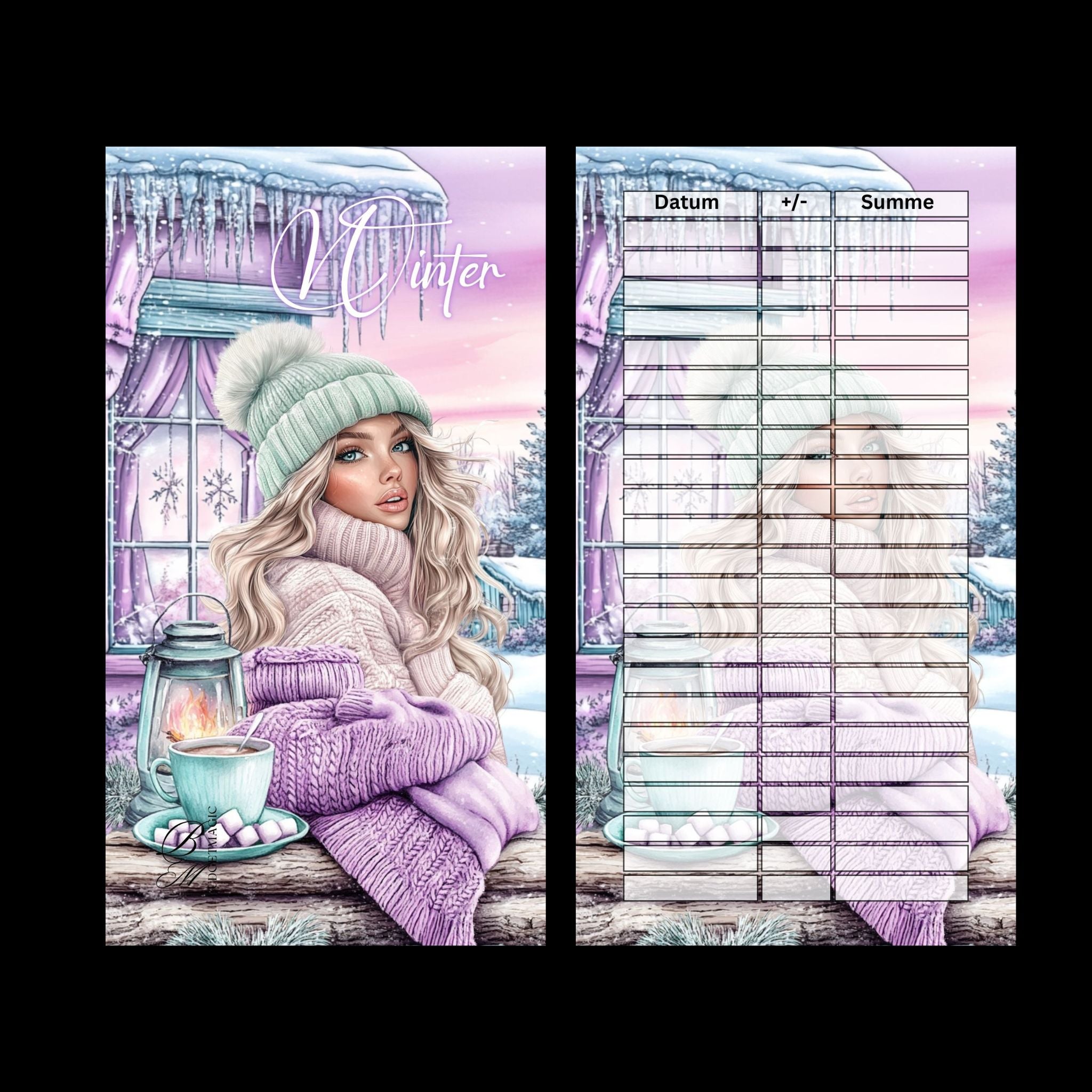 Minijahreschallenge Winter folierte Challenge