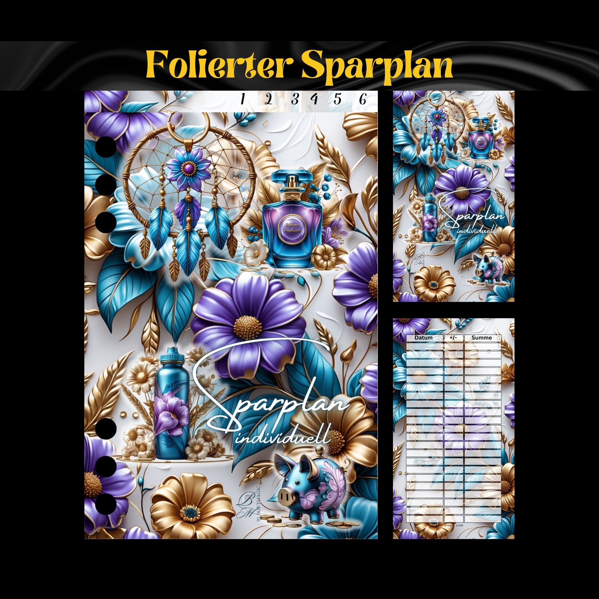 Sparplan individuell foliert