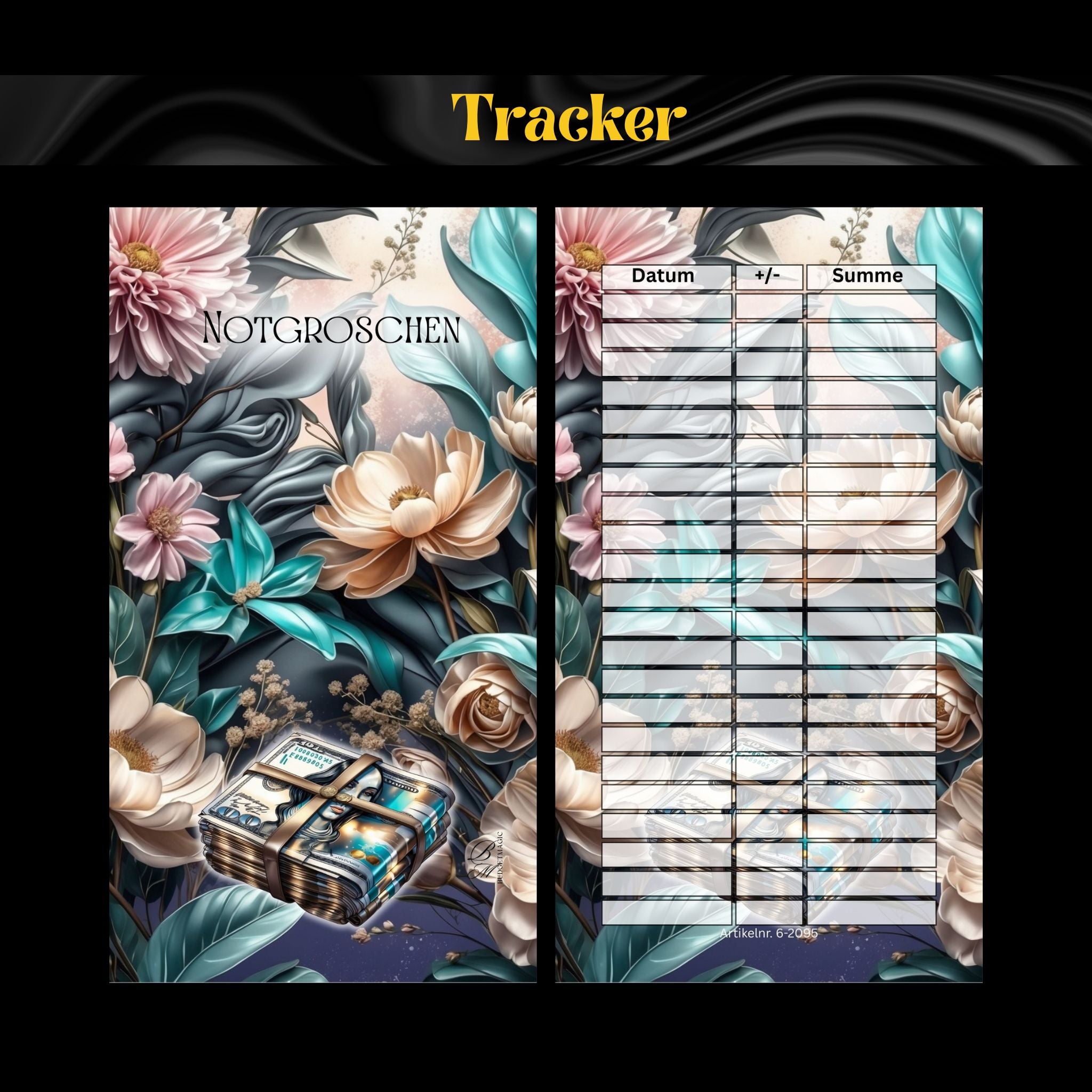 A6 Register Sparziel Notgroschen (4er- Register)