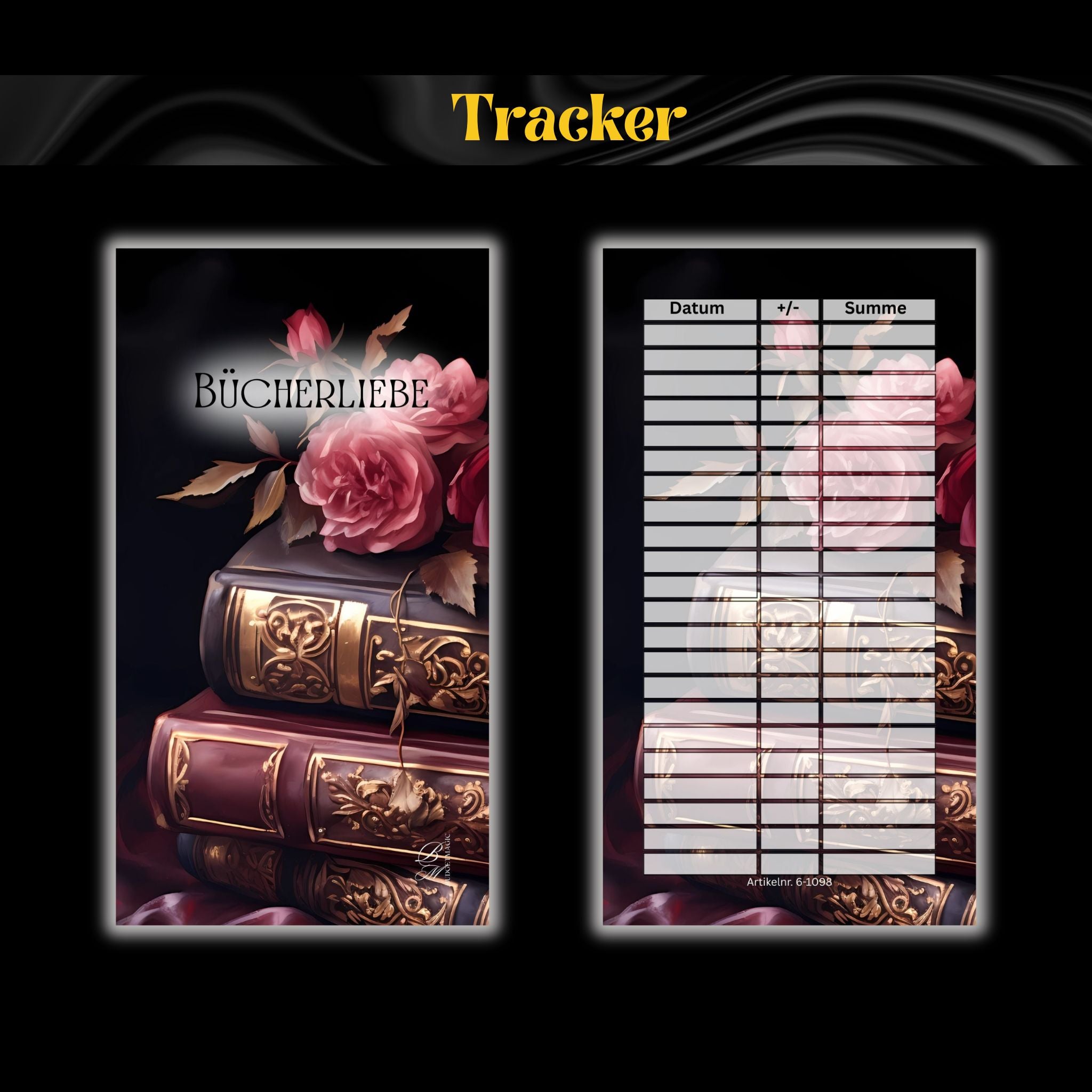 A6 Register Sparziel Bücher (4er- Register)