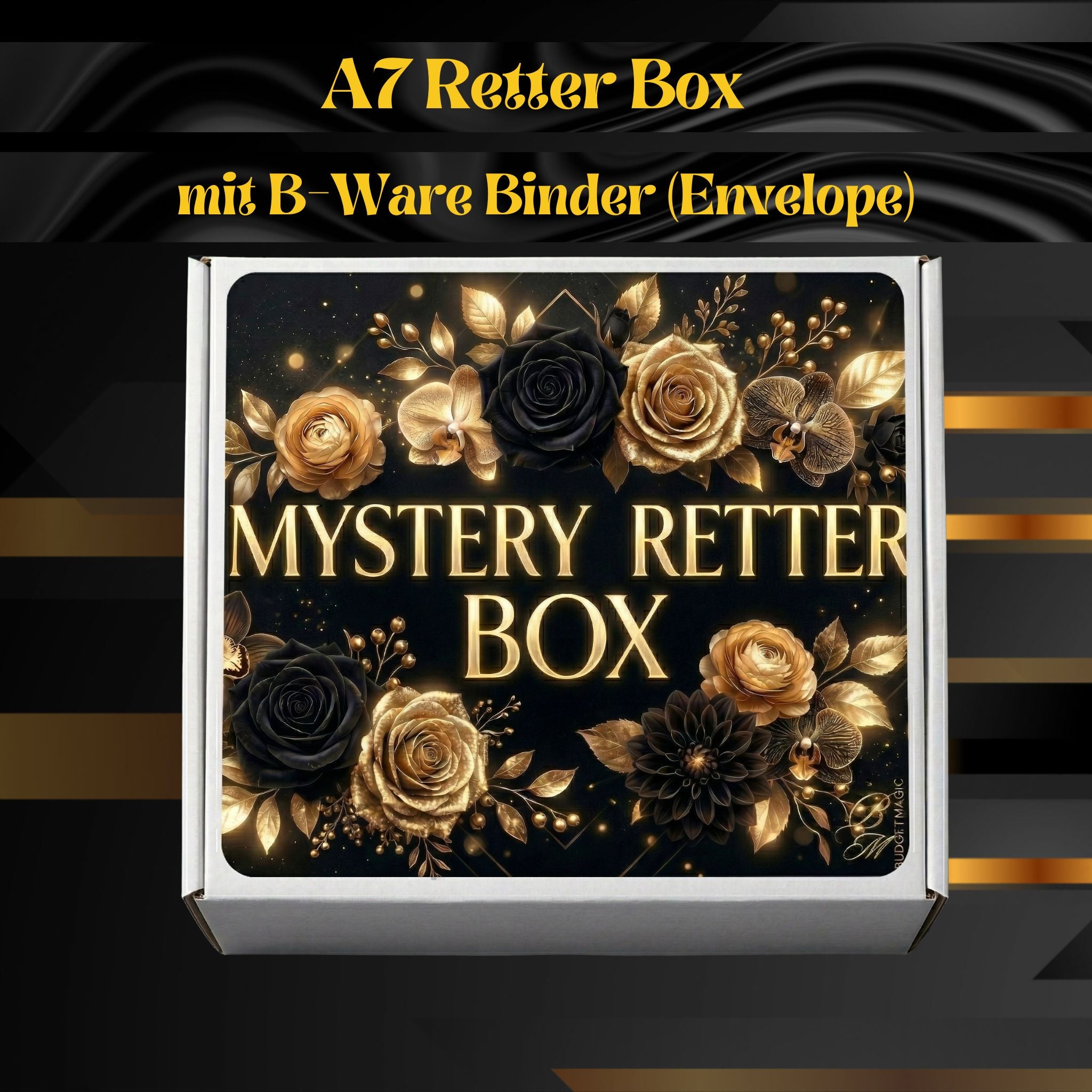A7 Mystery Retter Box mit B-Ware Binder (Envelope)