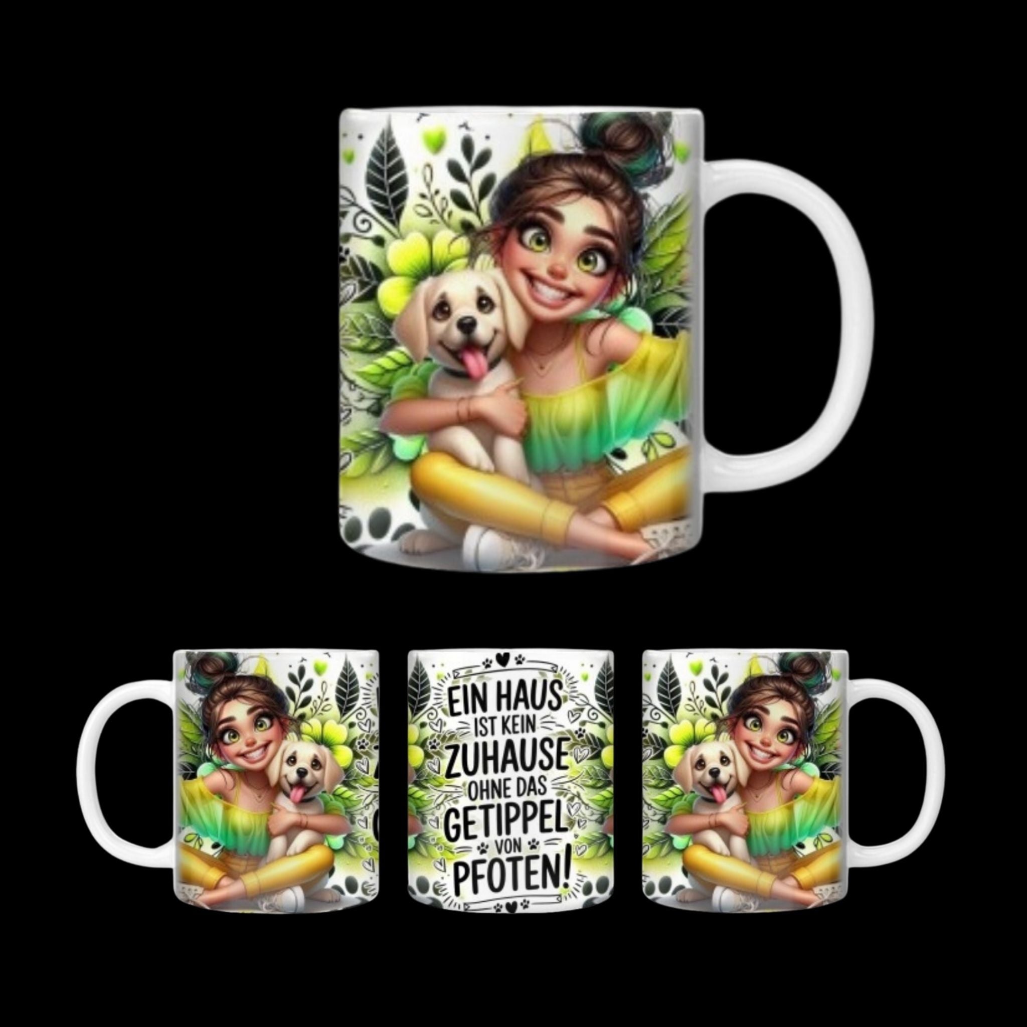 Tasse Pfotenliebe Hund