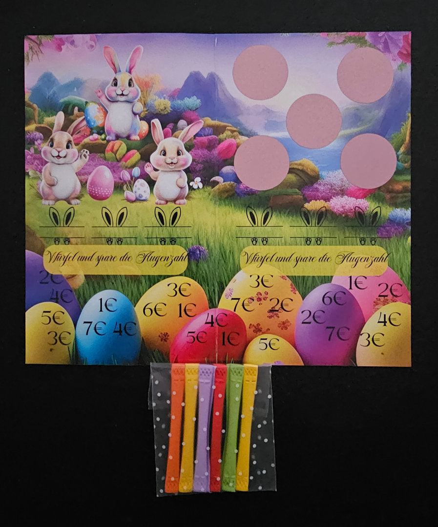 Klappkarte Häschen hüpf