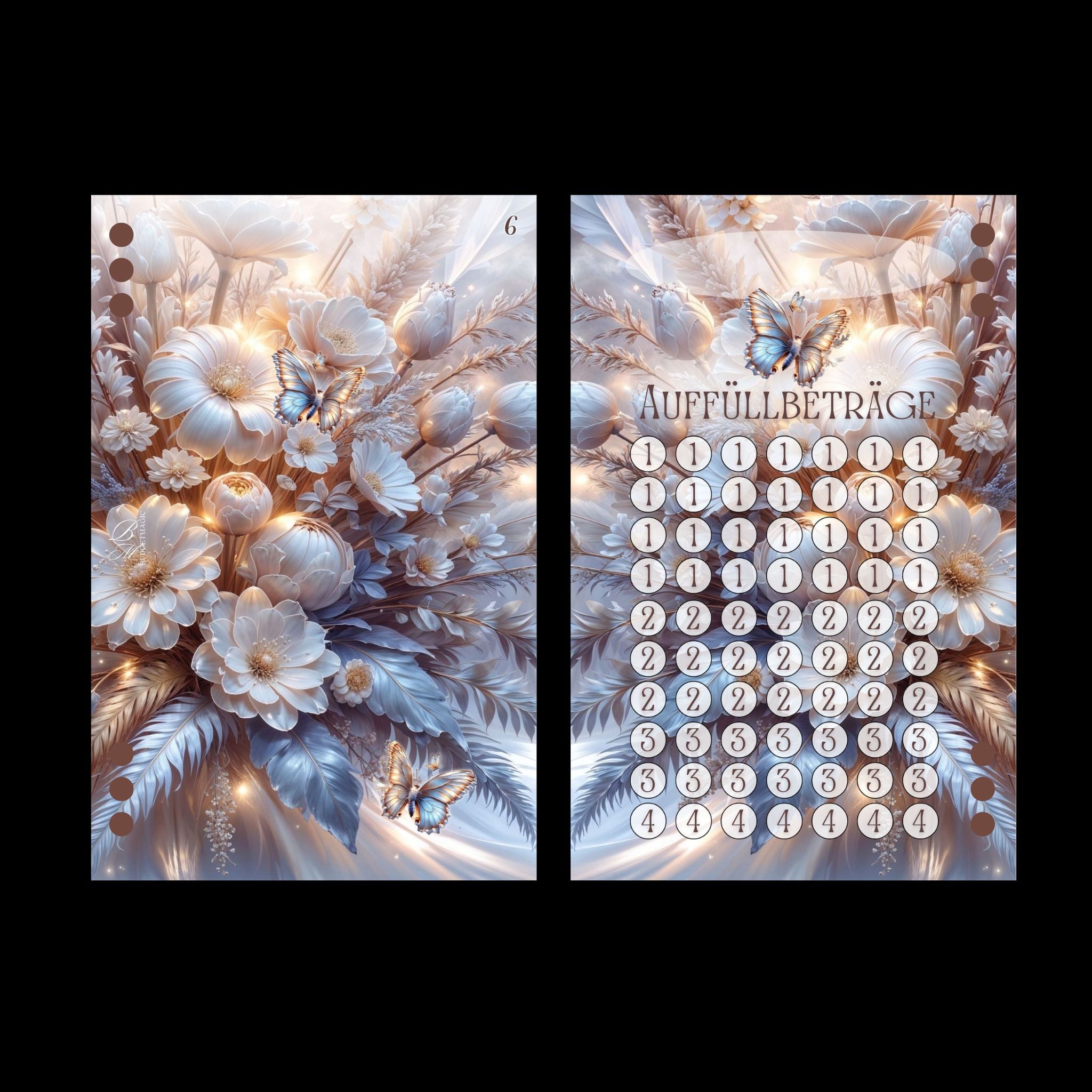 A6 Universal - Register Beige (6er- Register)
