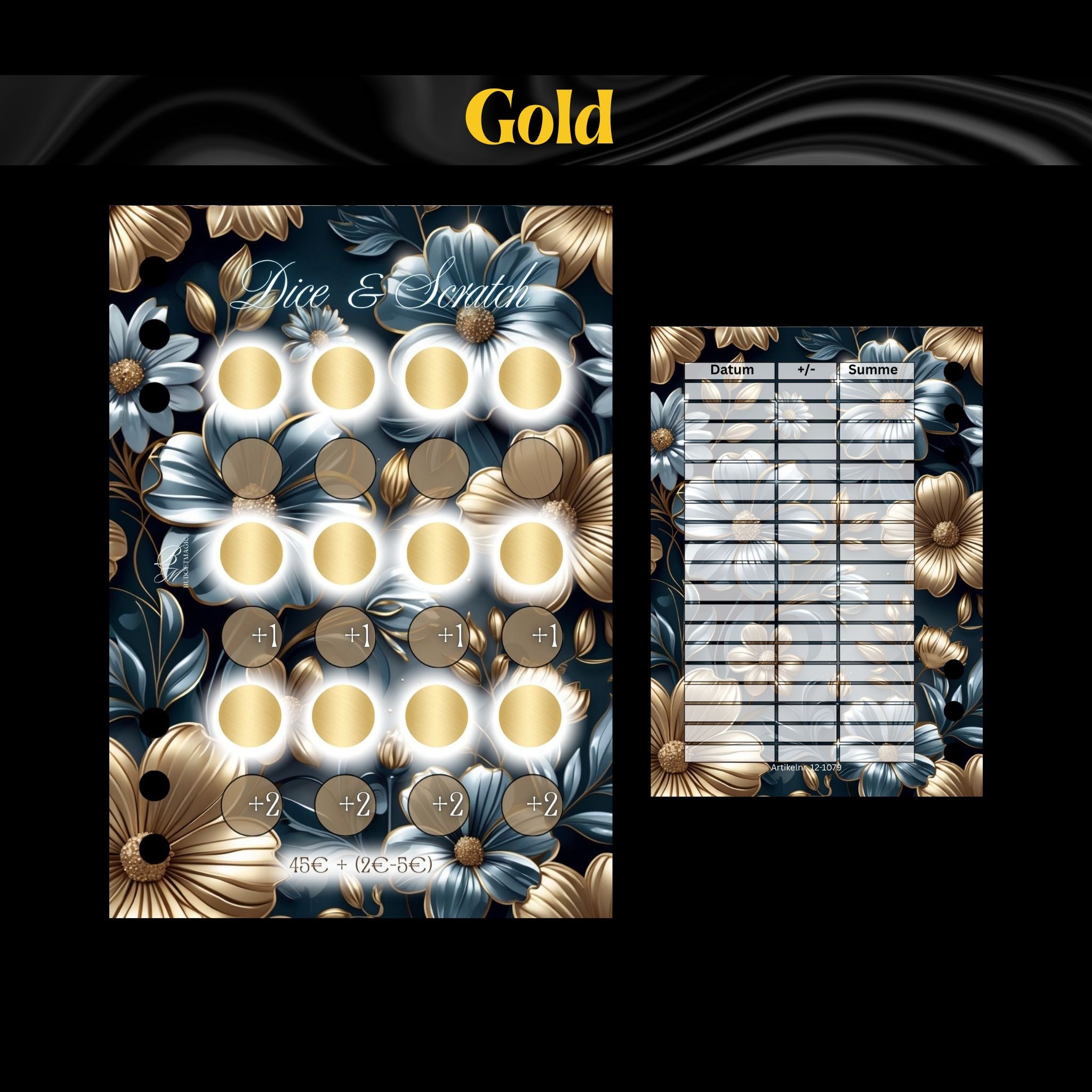 A7 Dice and Scratch foliert