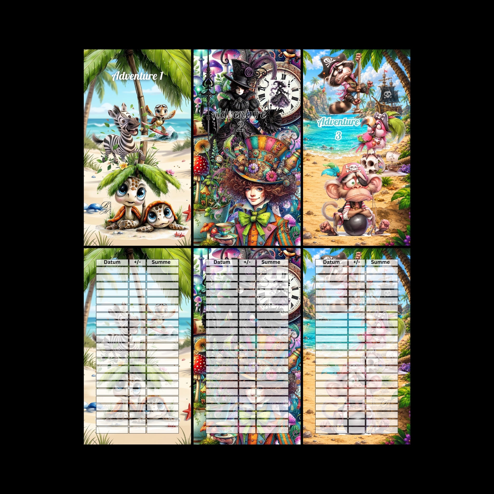 Adventure of Budgeting 4 The Trilogy Book