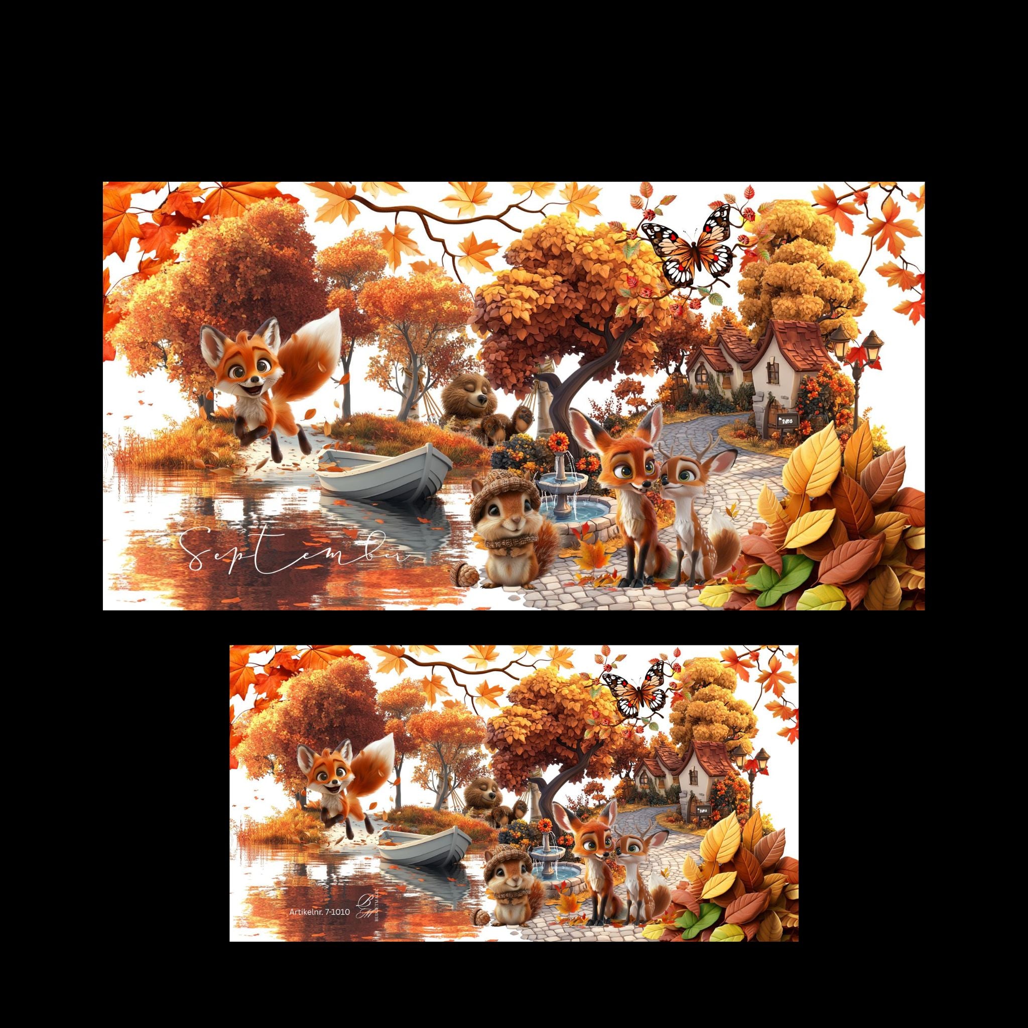 Monatsumschlag September