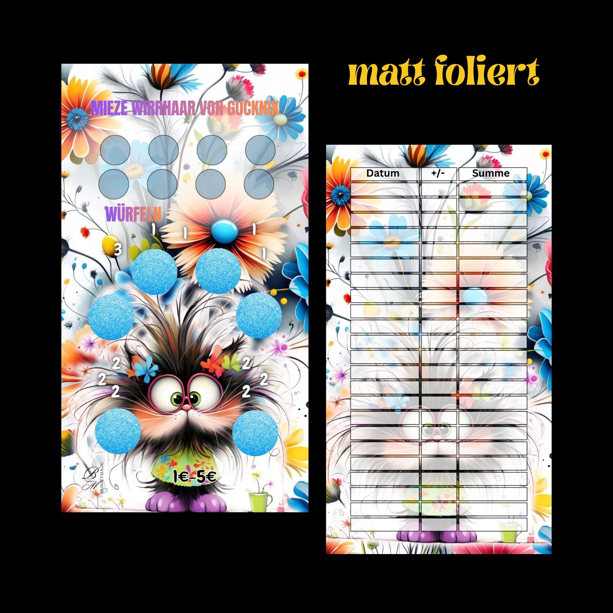 Mieze Wirrhaar (matt foliert)