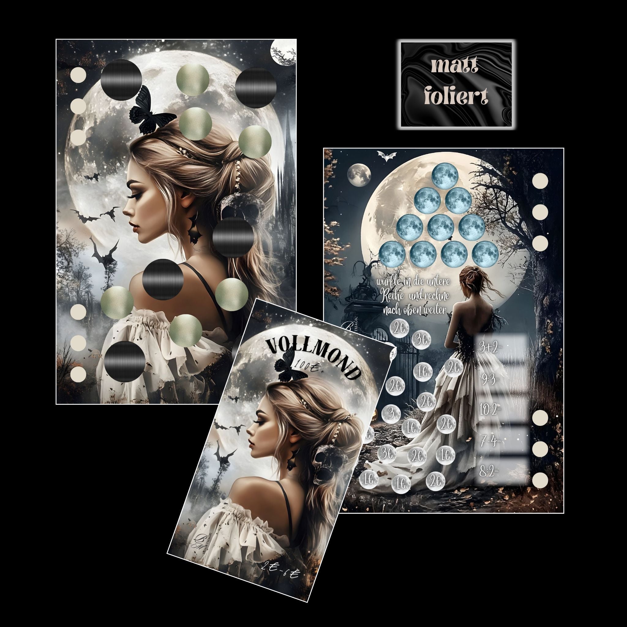 Vollmond folierte Sparchallenge