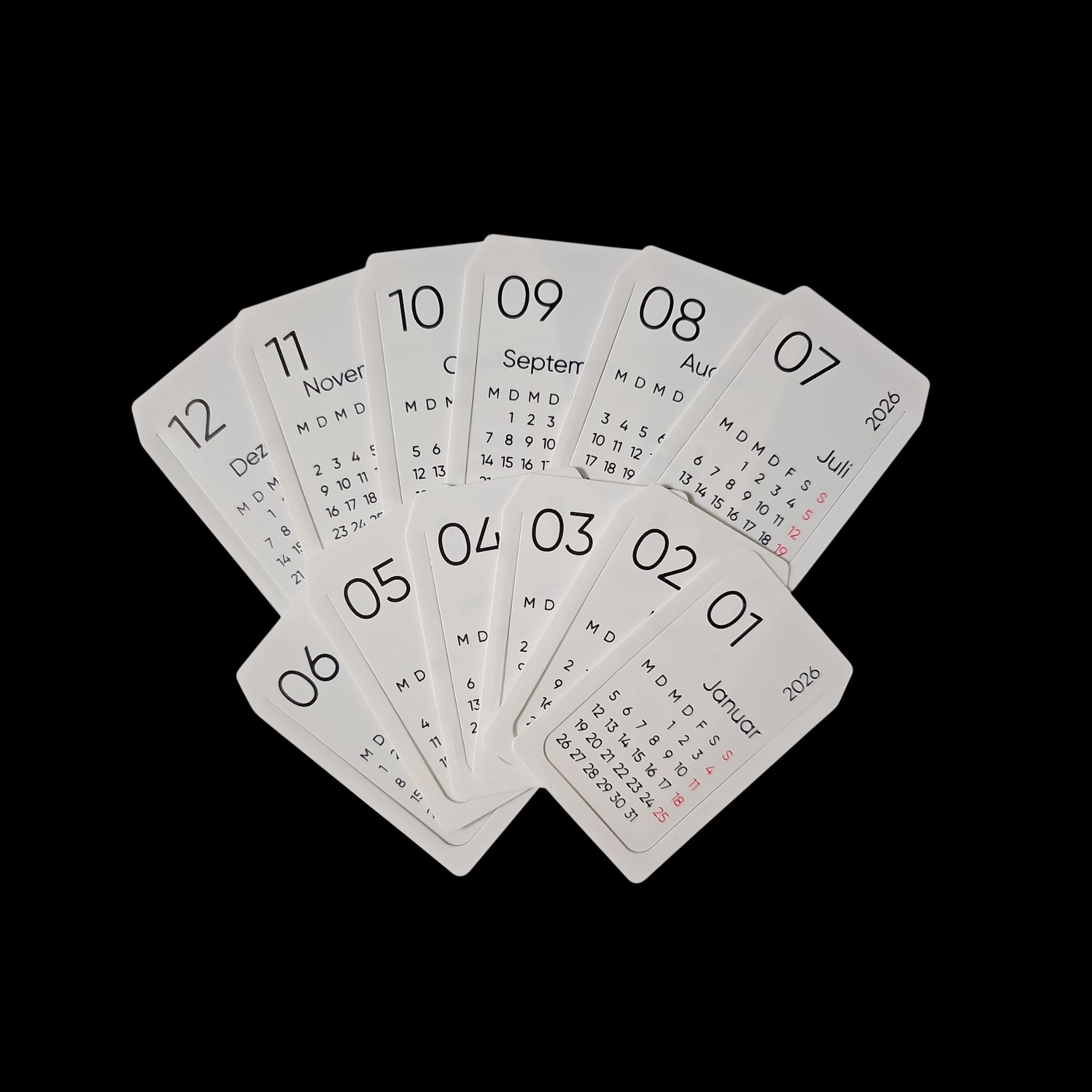 Kalender 2026  für Binder