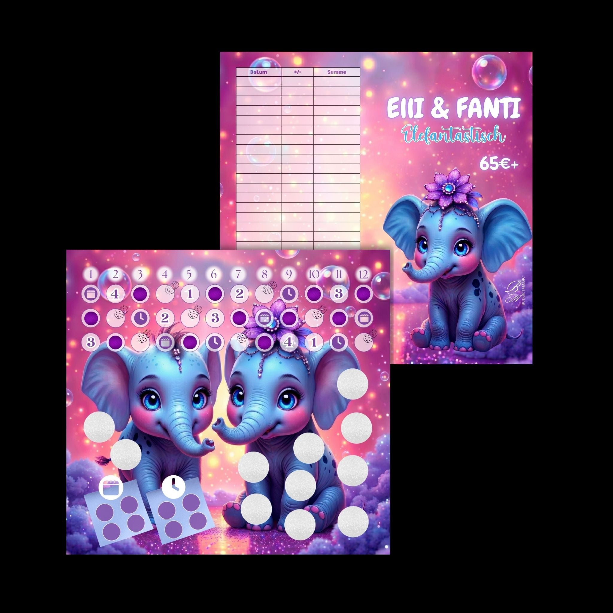 Klappkarte - Elli & Fanti