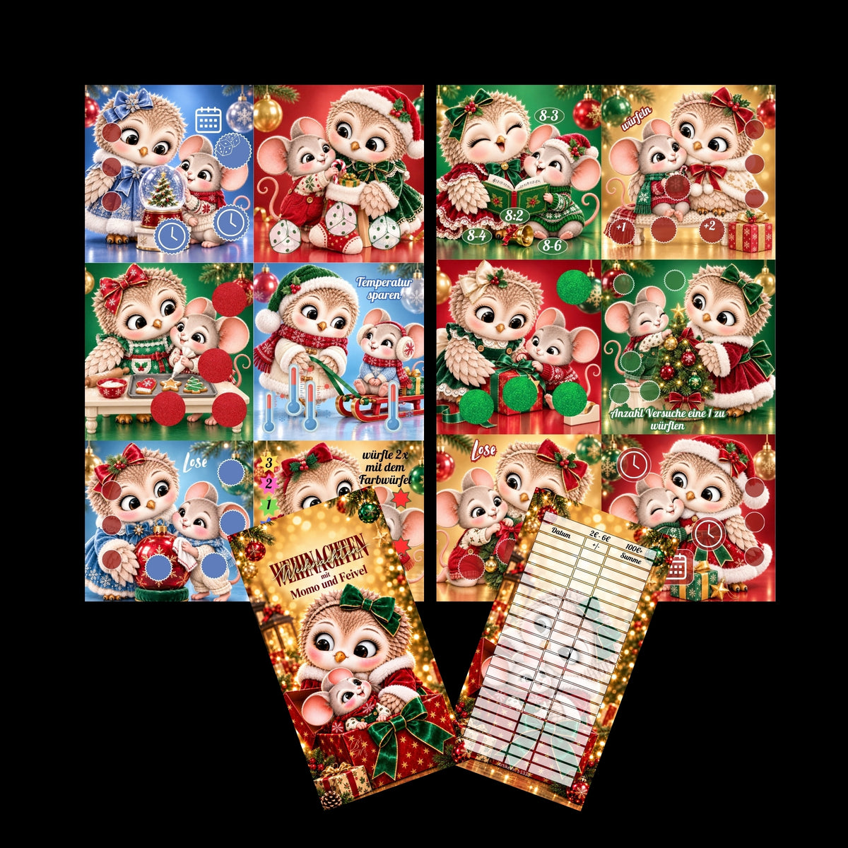 Bundle Jahreschallenges Momo und Feivel