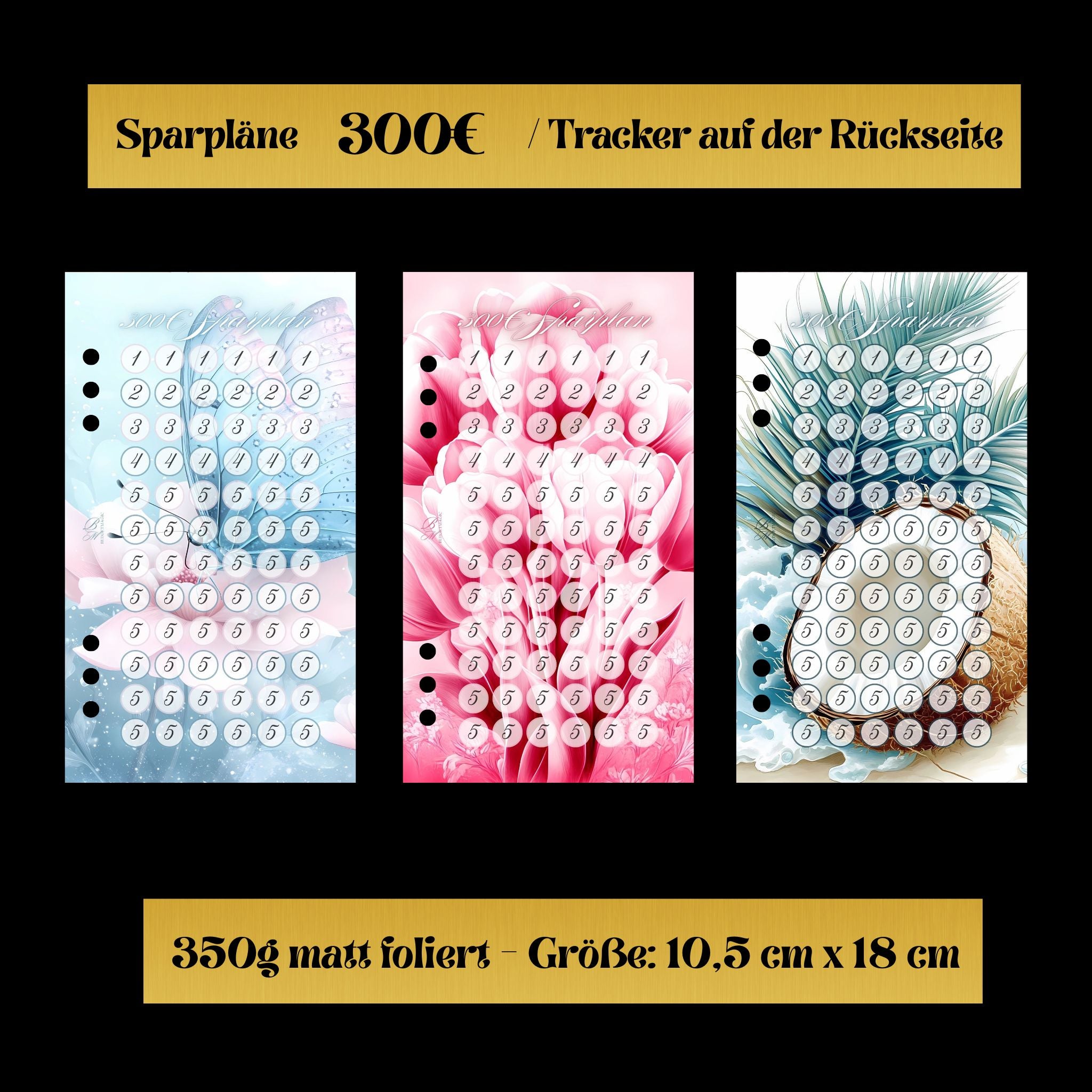 Sparpläne 300 Euro