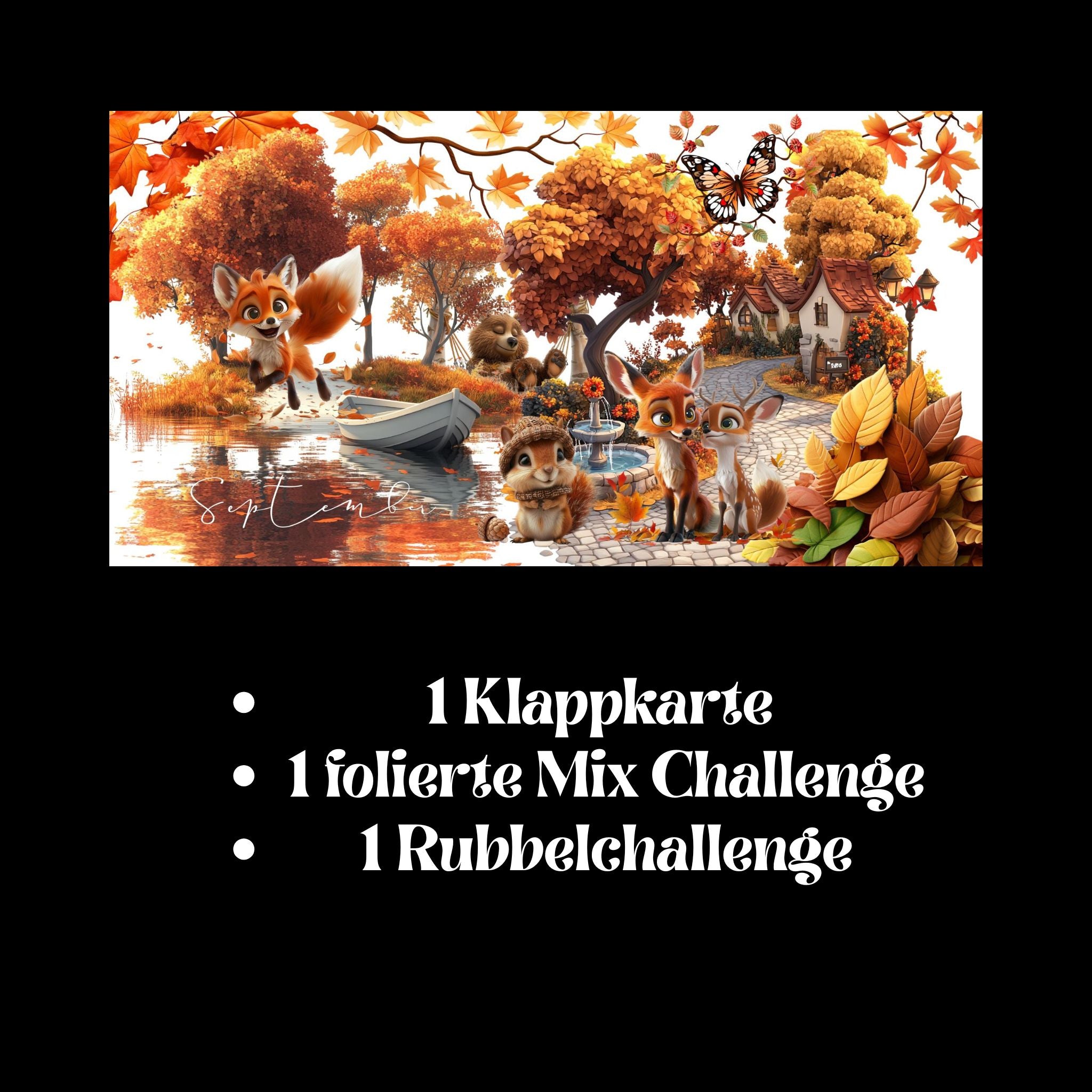 Monatsumschlag September
