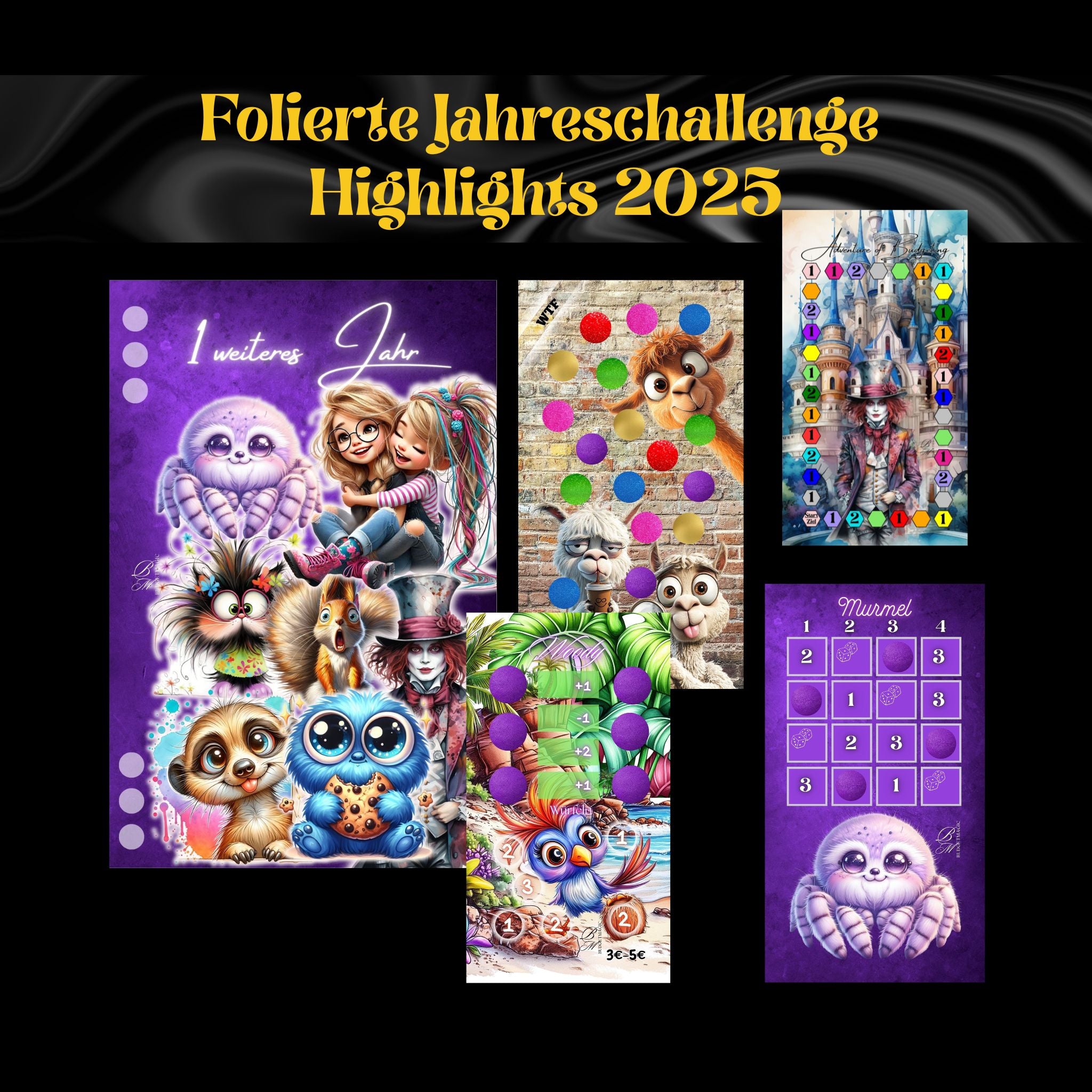 Folierte Jahreschallenge Highlights 2025