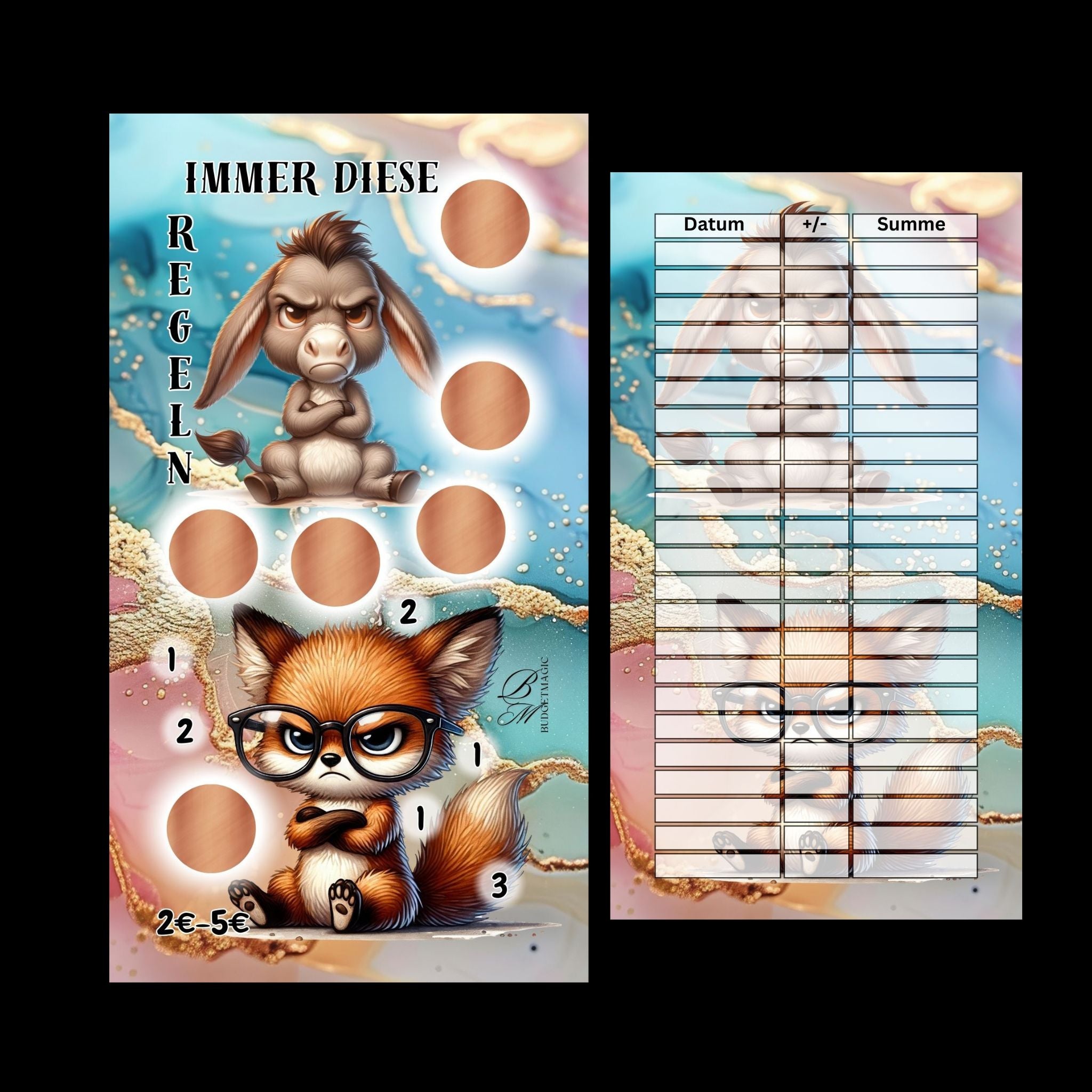 Woody & Immer diese Regeln (matt foliert)