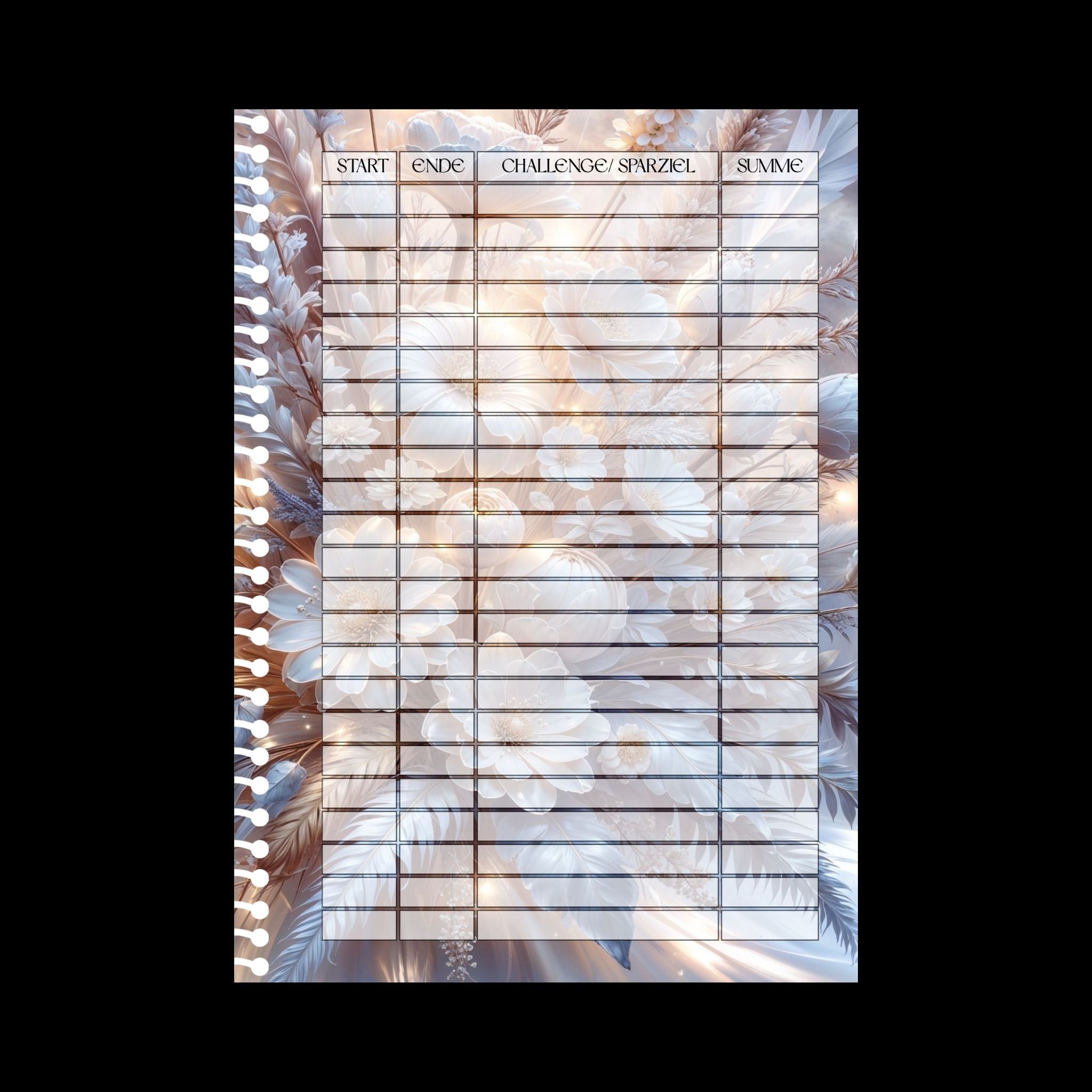 Challenplaner A5 Design Beige