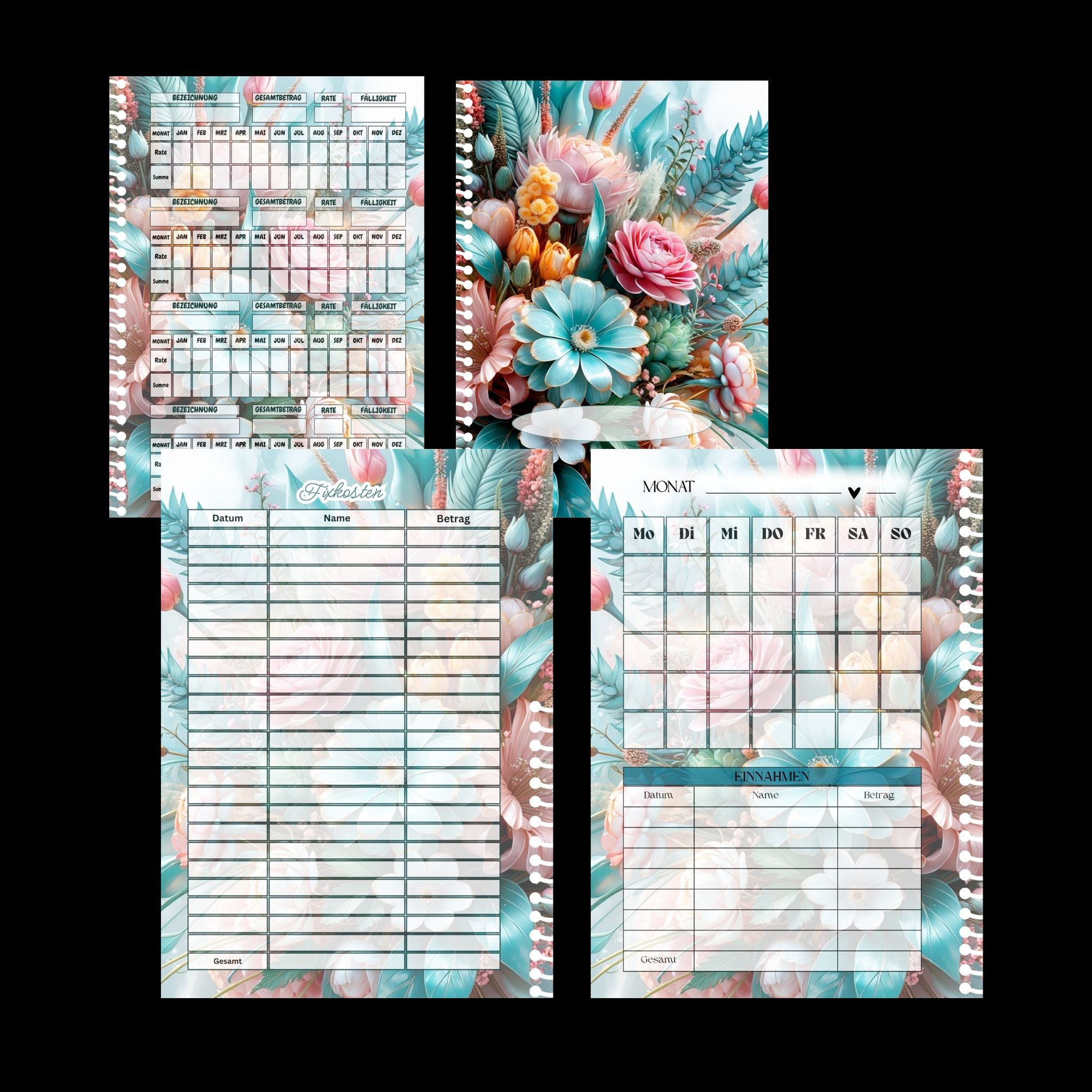 Budgetplaner A5 (Ringbuch)