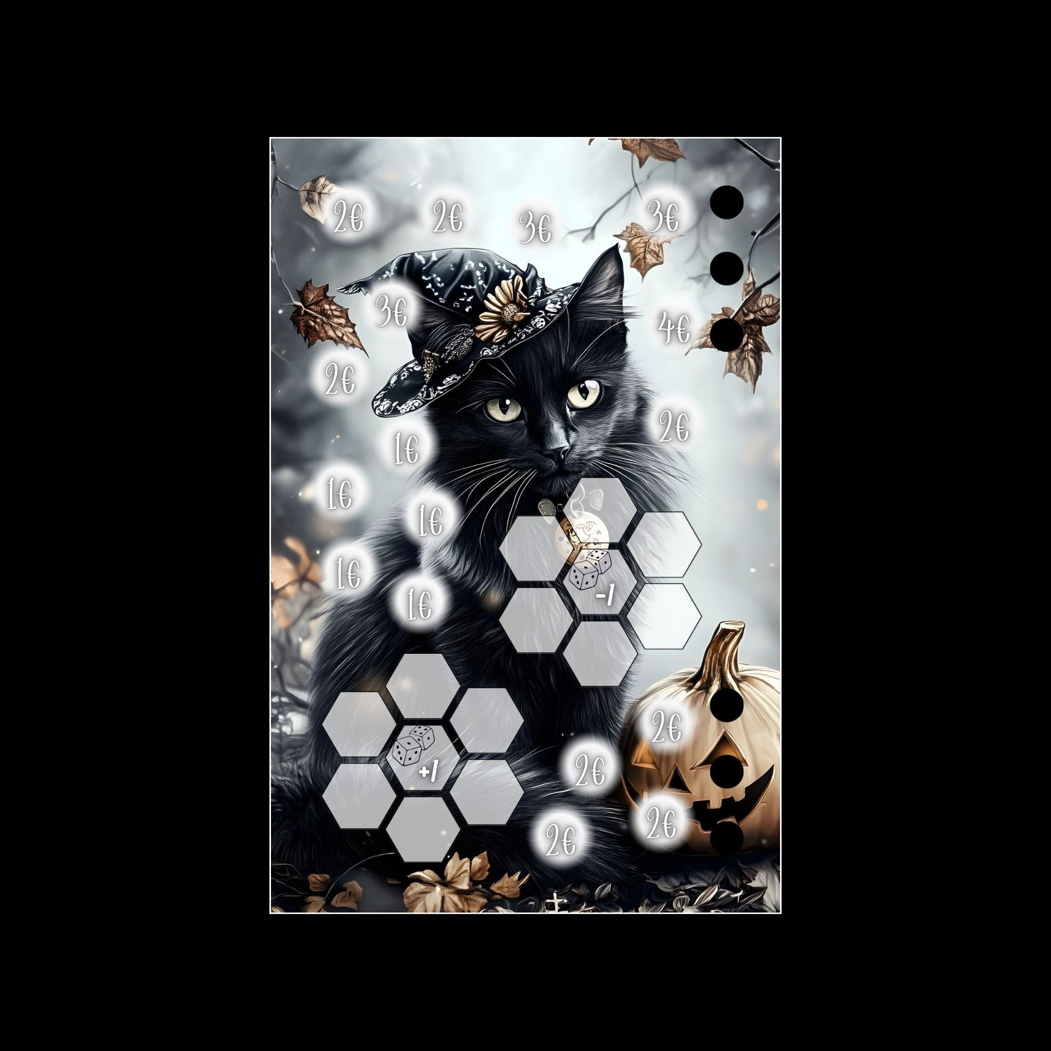 Halloween Cat folierte Sparchallenge