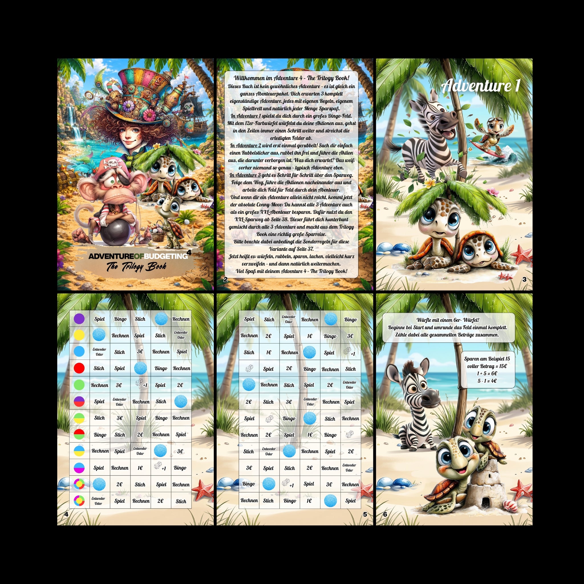 Adventure of Budgeting 4 The Trilogy Book