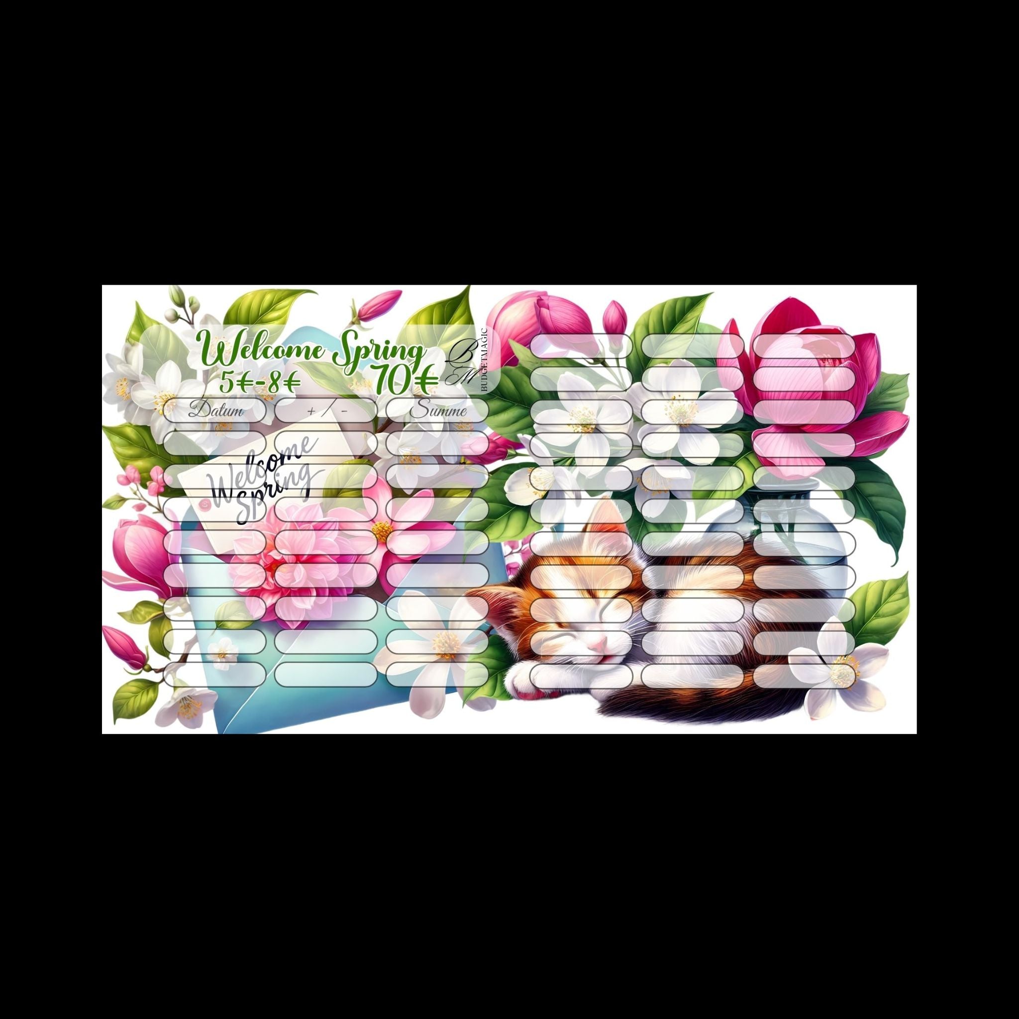 Welcome Spring Rubbelchallenge