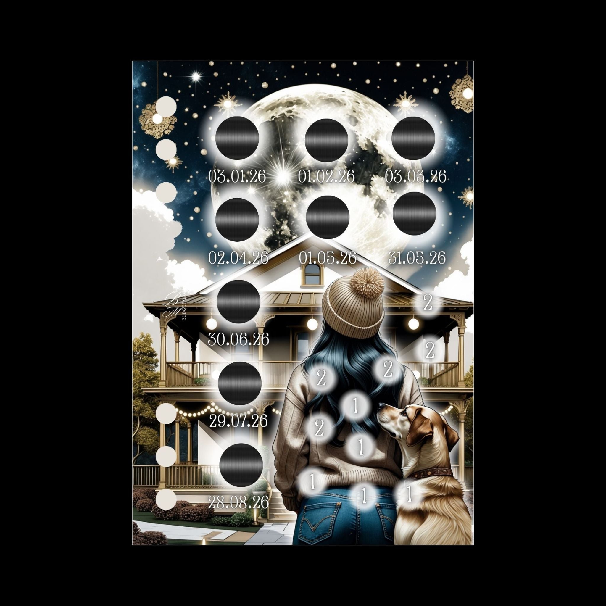 A7 Vollmond 2026 folierte Challenge