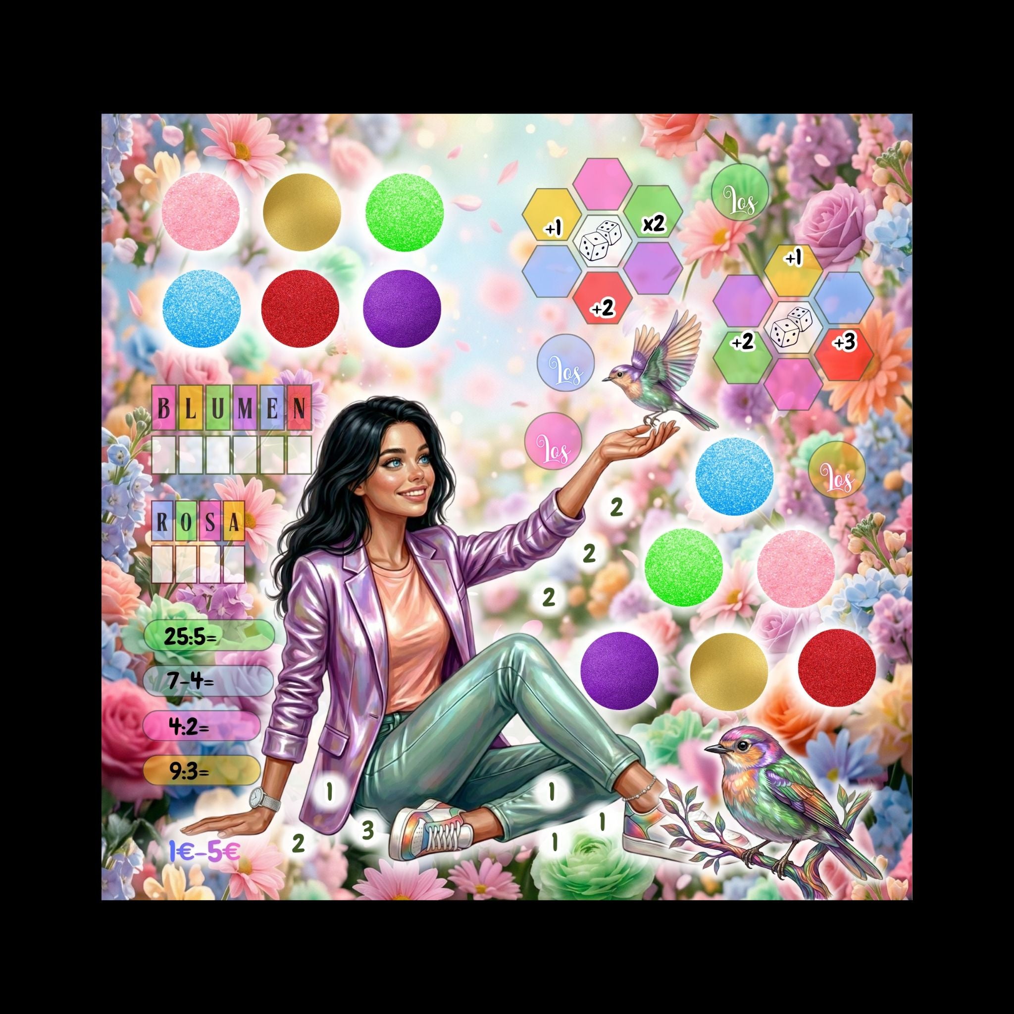 Klappkarte - Colourful Spring