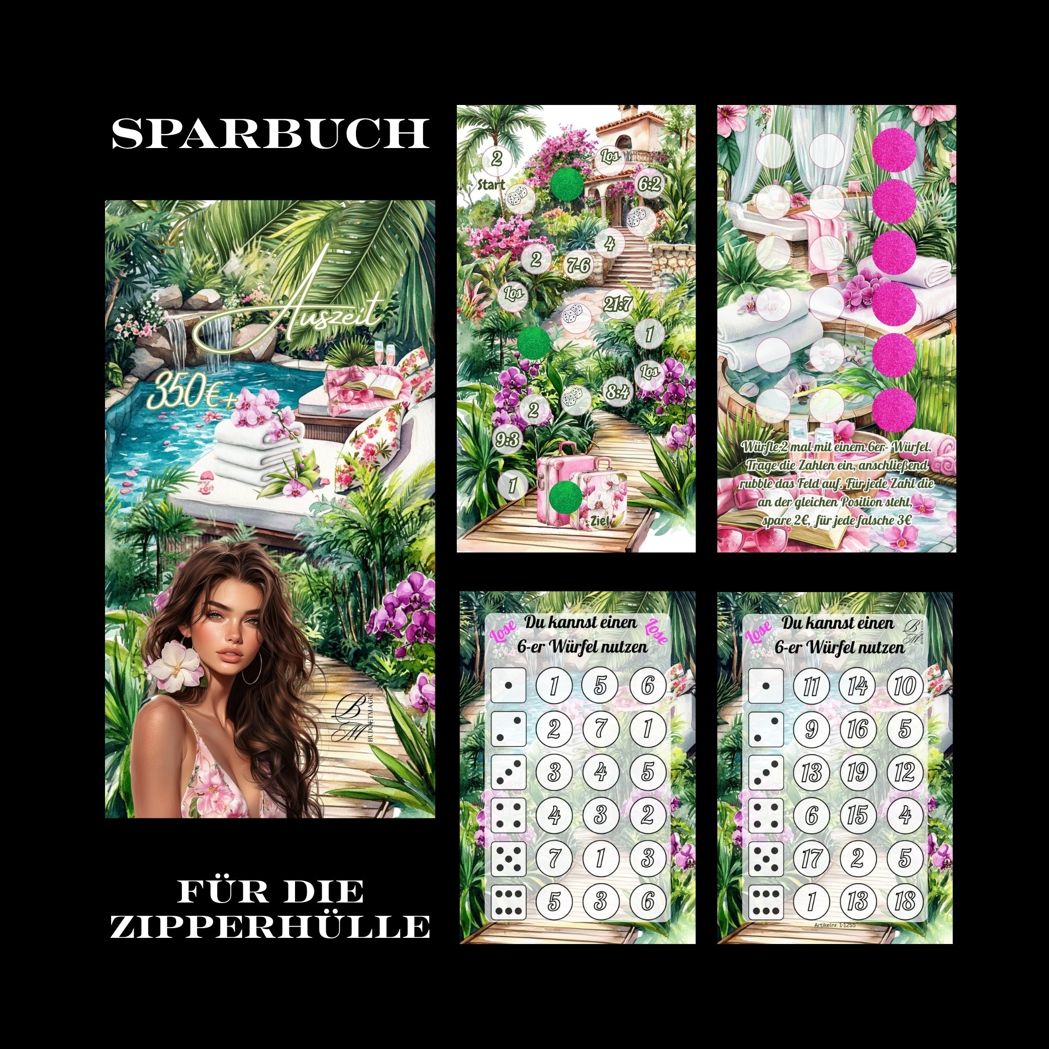 A6 Sparbuch Auszeit