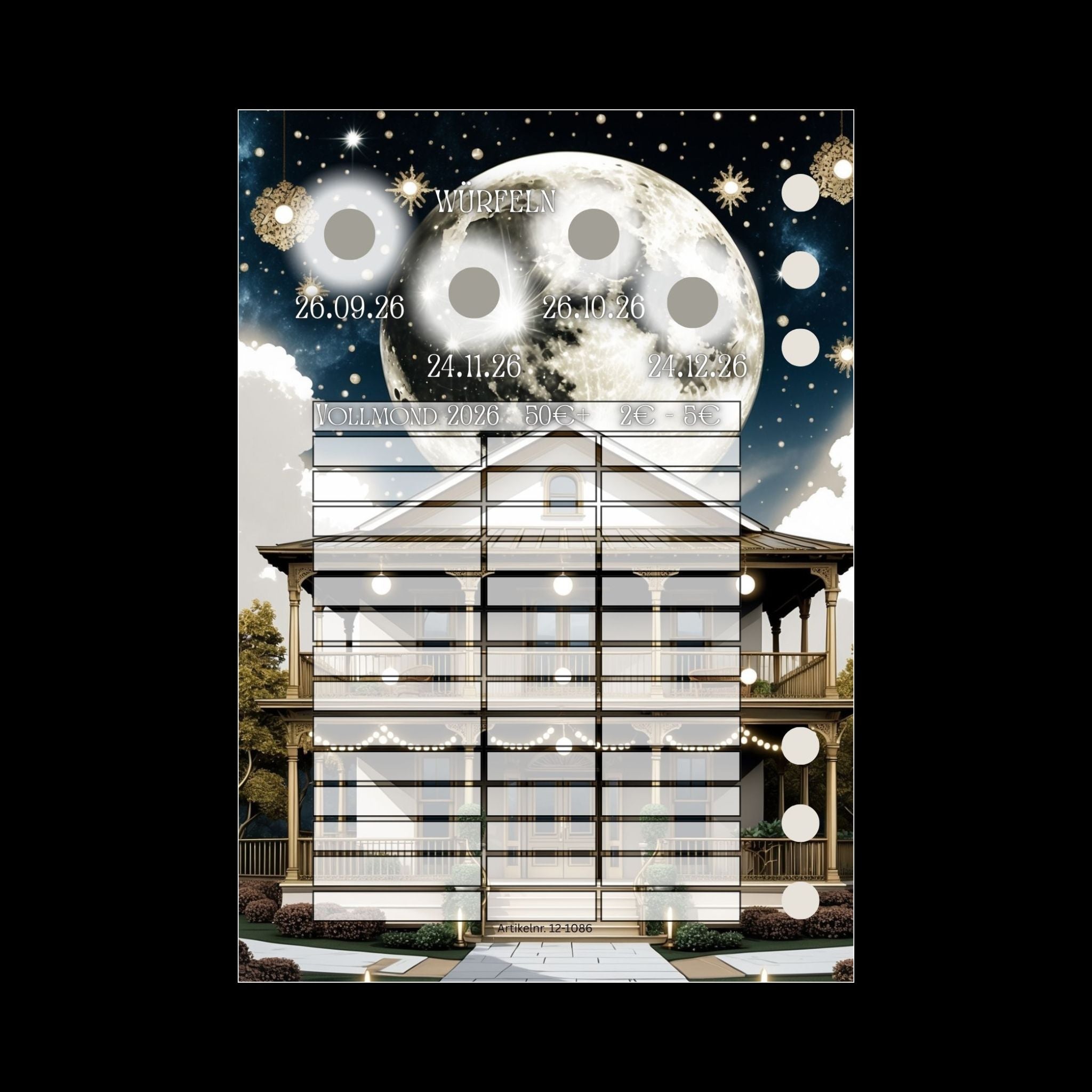 A7 Vollmond 2026 folierte Challenge