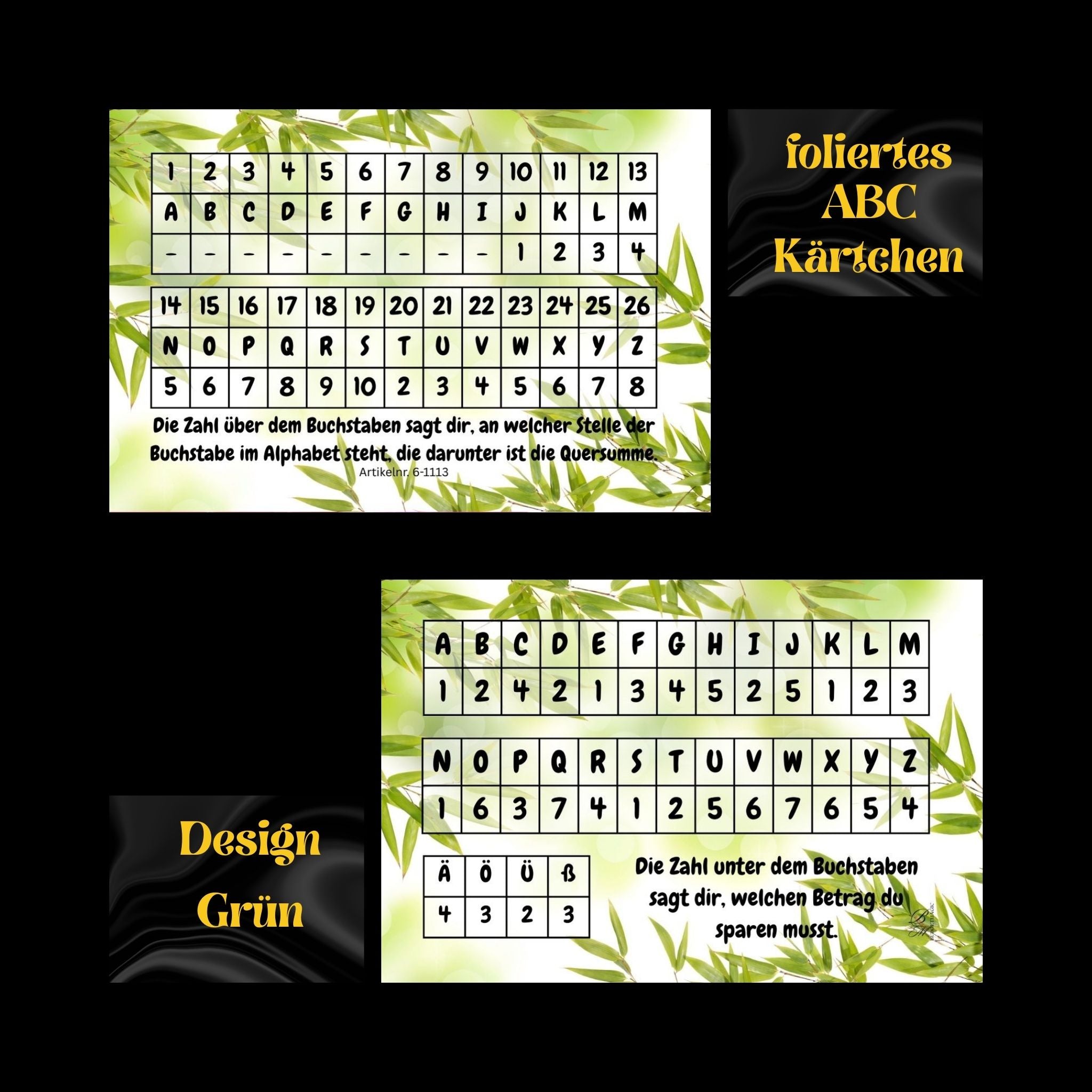 ABC Kärtchen
