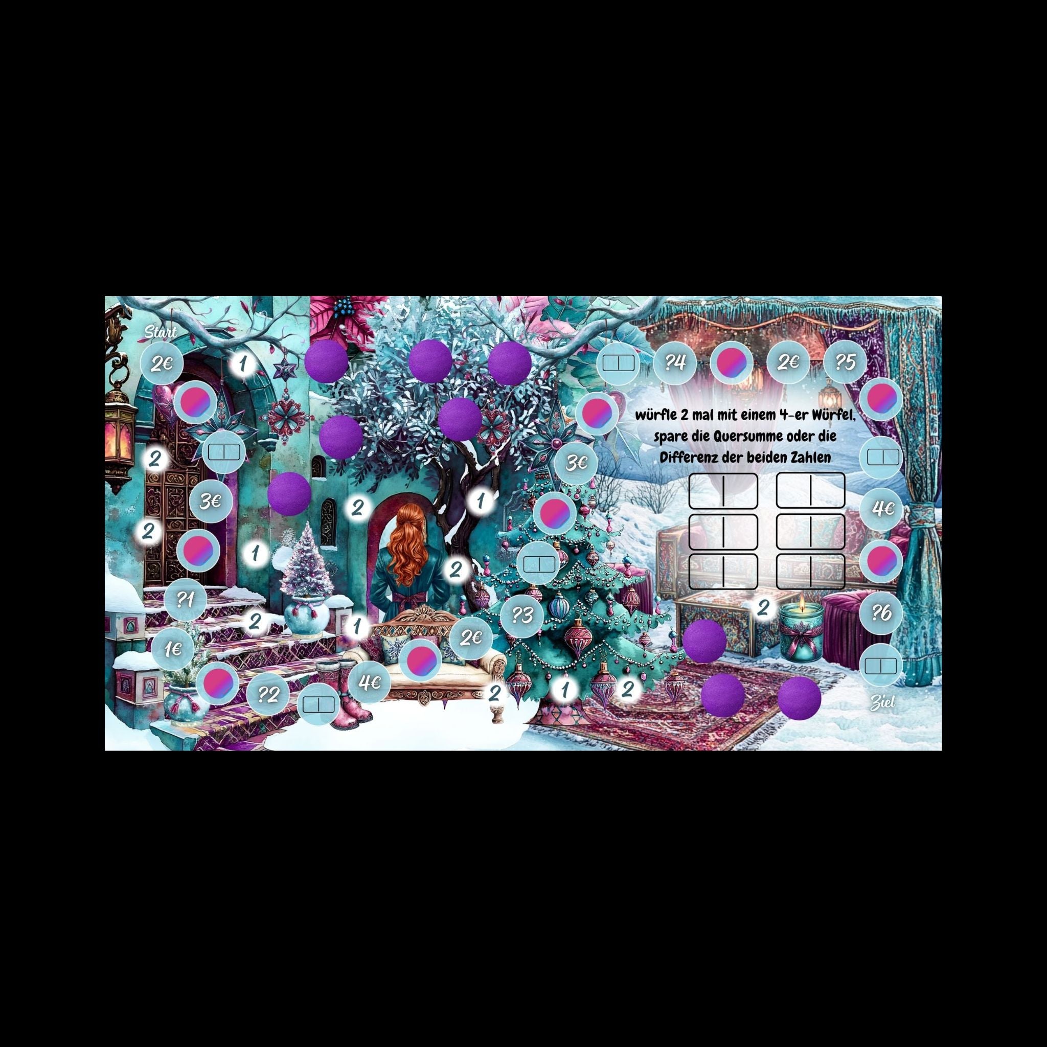 A7 Klappkarte Orientalische Reise