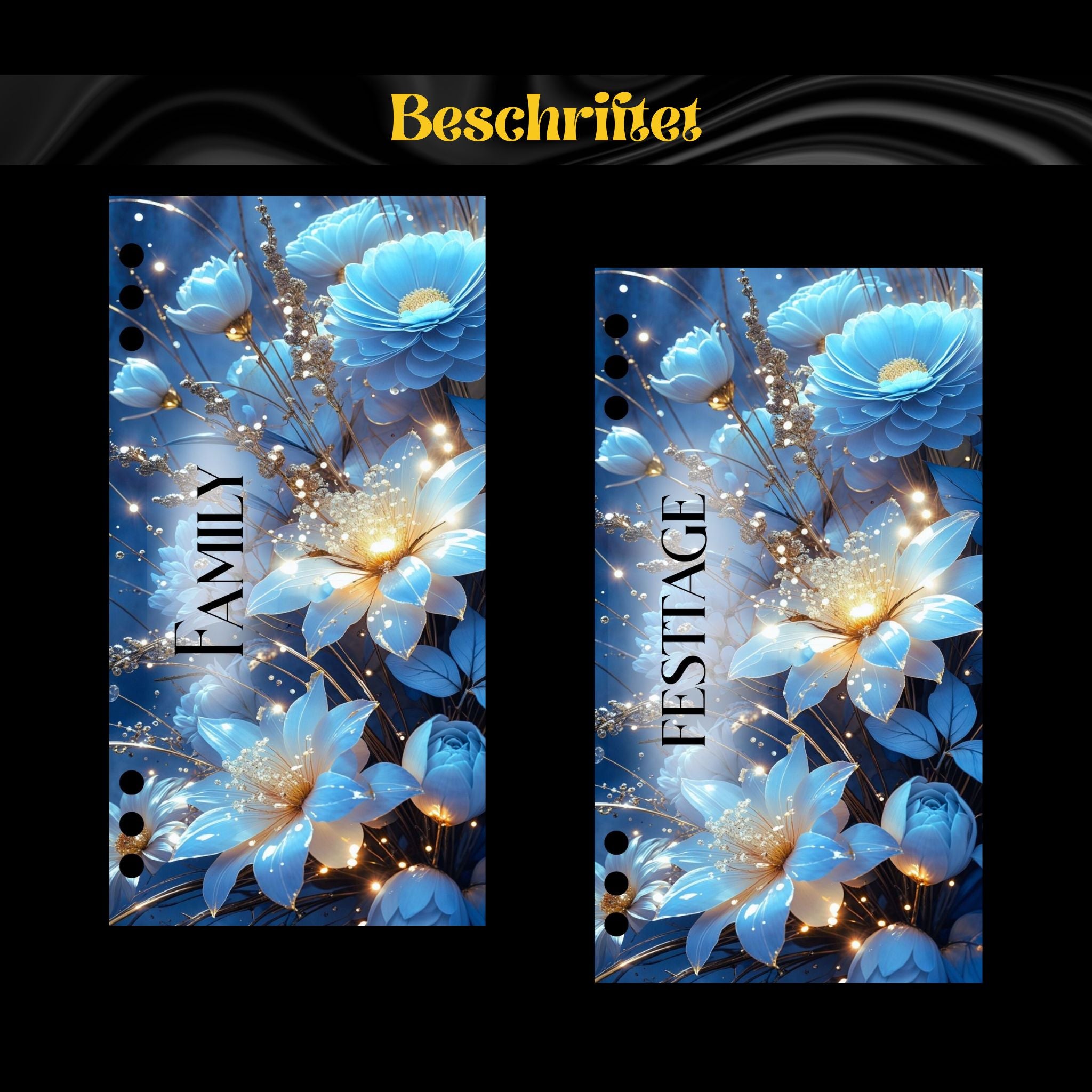 A6 Prio - Register Beschriftet oder Unbeschriftet (8er- Register)