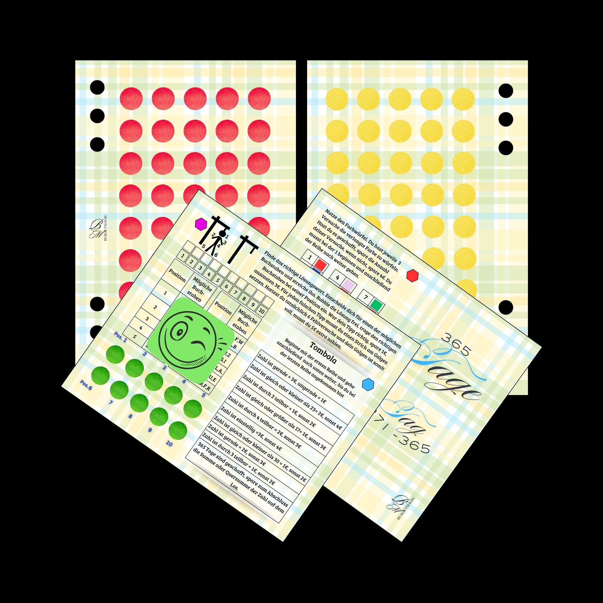 Große Jahres-Rubbelchallenge